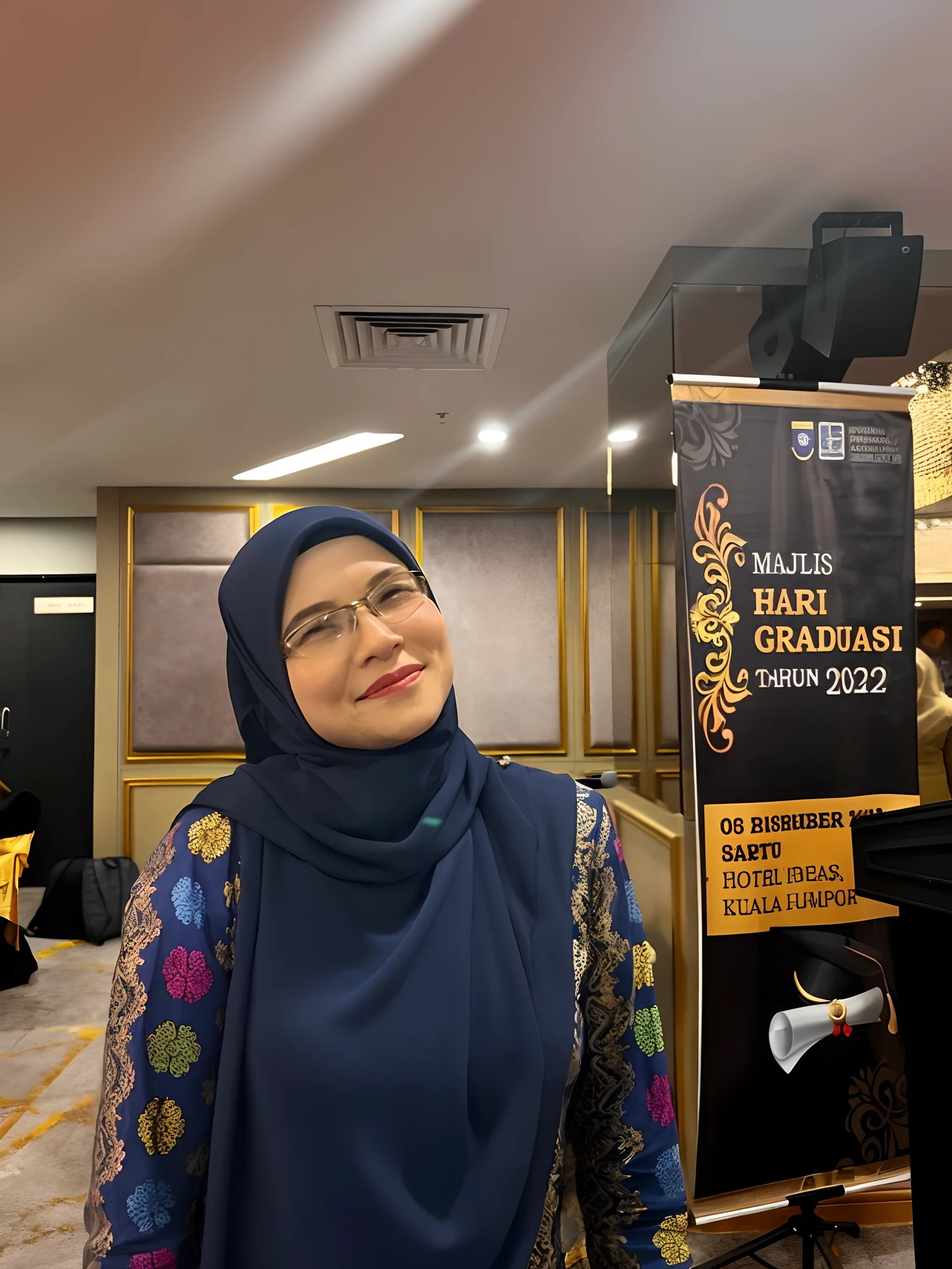 there is a woman standing in a room with a microphone, faridah malik, captured on canon eos r 6, taken in 2 0 2 0, photo taken in 2 0 2 0, in background, screengrab,boob grab,big breast h., facebook post, malaysian