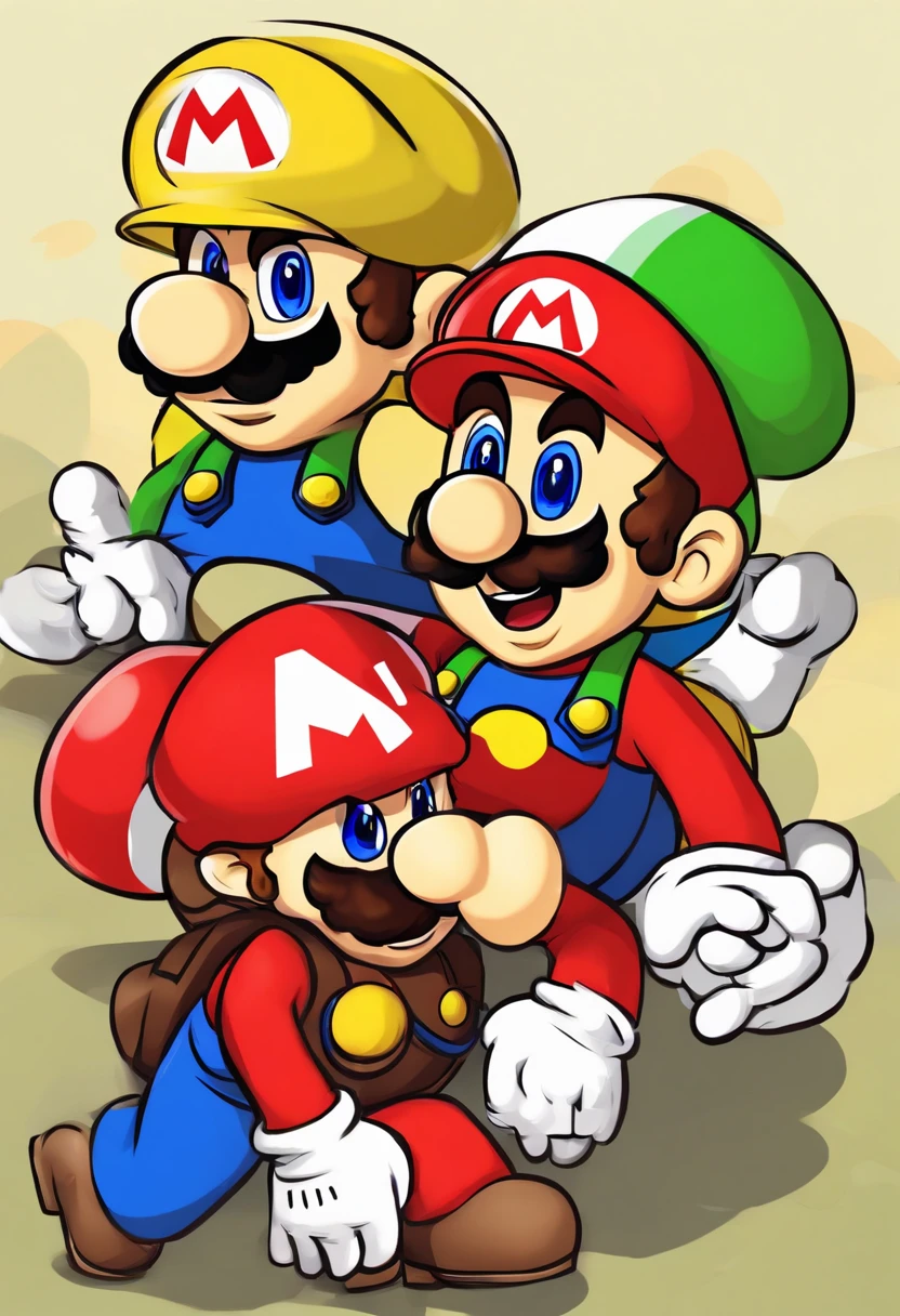 Super Mario as a character of Counter Strike 2