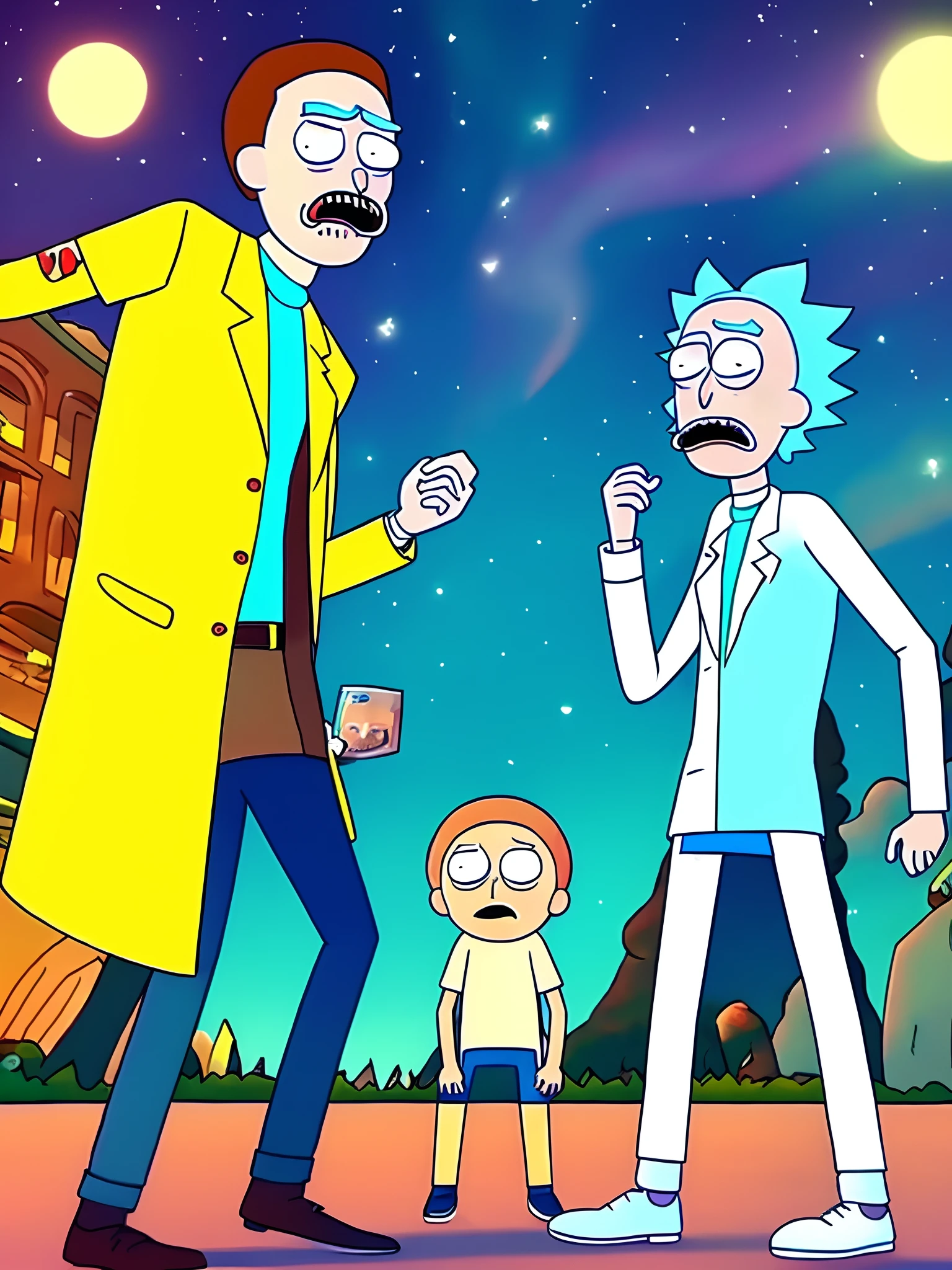 Rick and Morty mit Christiano Ronaldo