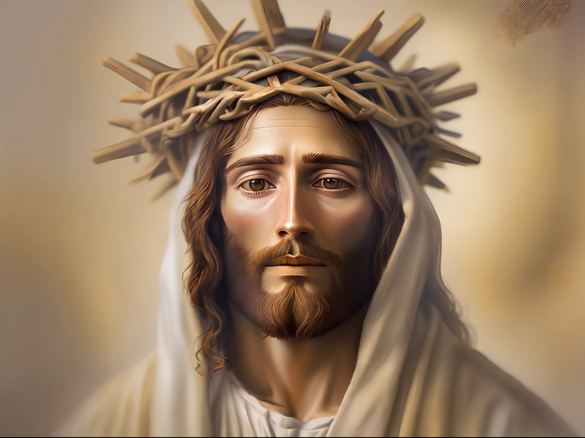 best quality,ultra-detalhado,Realistic, Jesus Cristo