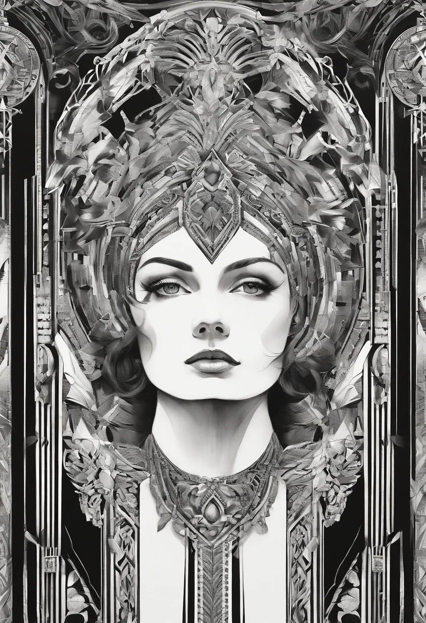 Detailed charcoal drawing in the style of Viktor Miller-Gausa,leonardo dicaprio