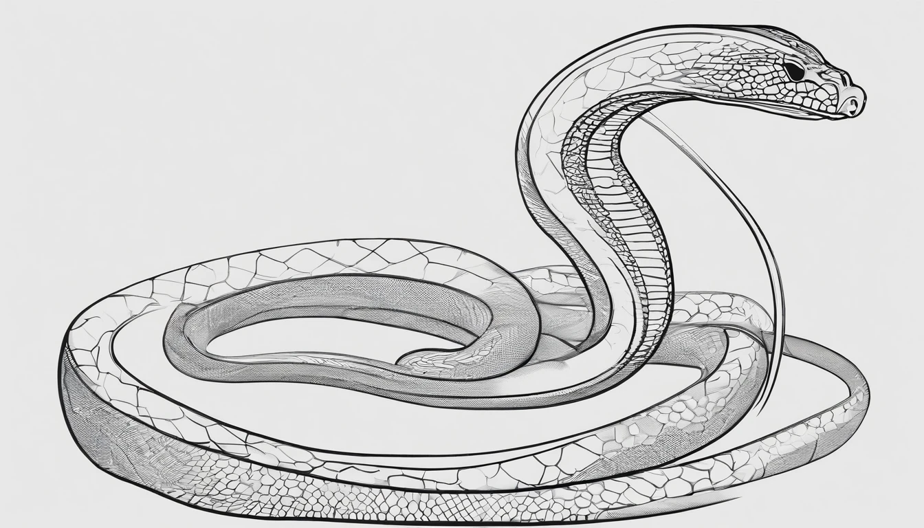 cobra em destaque, oldskull, cobra com a boca aberta