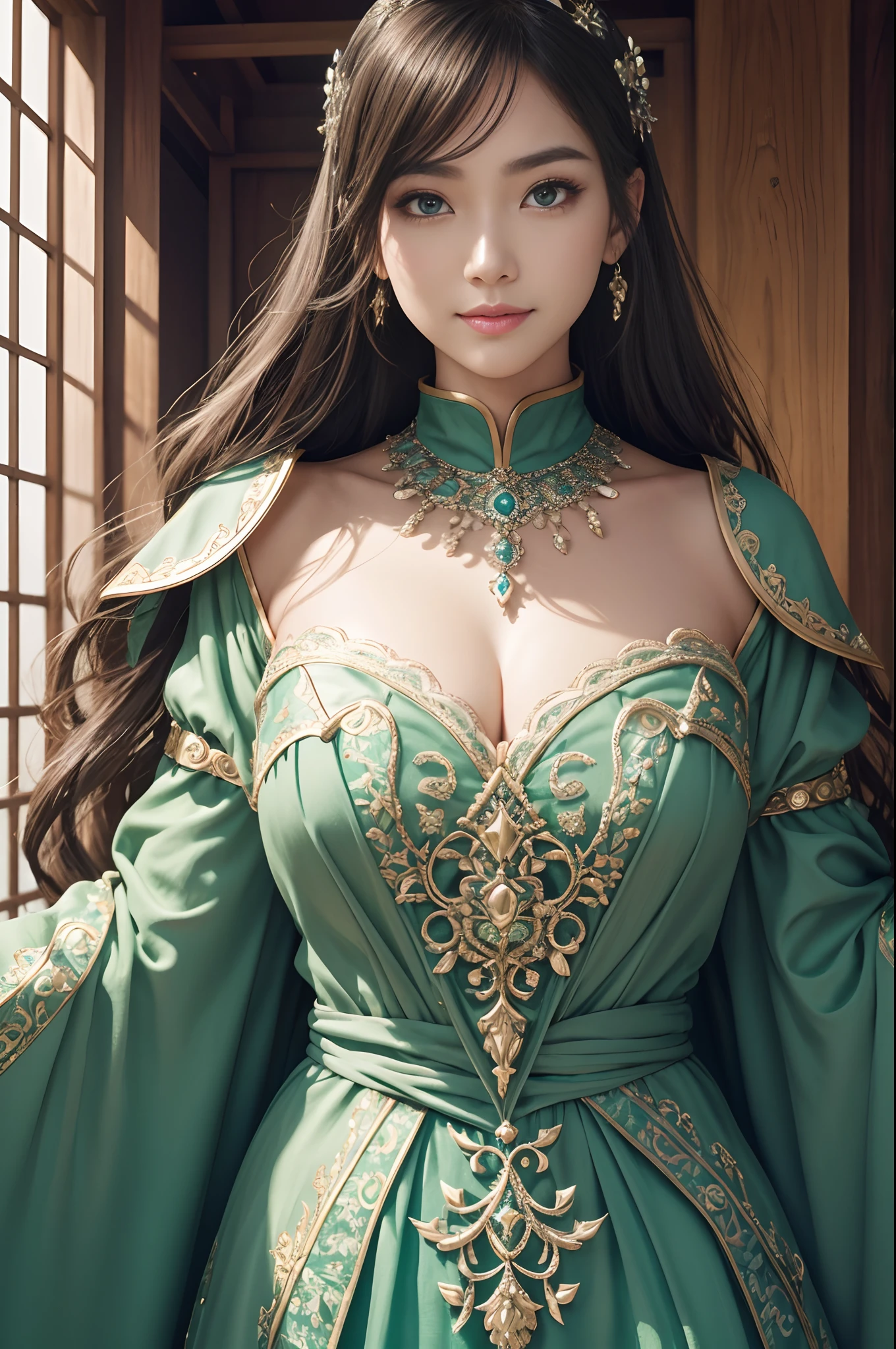 (dark shot:1.1)The whole body of the princess,Sexy Princess Armor(absurderes、hight resolution、ultra-detailliert)、One woman's whole body、Red and White Princess Chest Armor、Red and white trousers and leg armor、Big mature women、Princess in gorgeous armor、Blonde short bob、Thin big mature woman、blue eyess、long-sleeve、fine eyes and detailed face、intricate detailes、BREAK Mosaic Art、Small Pieces、colorful tesserae、complex pattern、tiled designs、durable surfaces、Old fashioned technique BREAK macro photography、extreme close - up、intricate detailes、Enlarged texture、stunning clarity、Hidden beauty、Immersive perspective breaks、artisanal creations、Handmade Products、unique designs、intricate detailes、Creative expression、skilled craftsmanship、enchanted、enchanted、enchanted、enchanted、English Garden、a smile、More about chest armor,