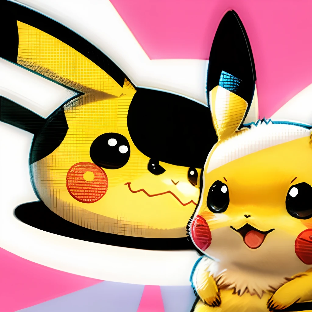 Pikachu Caricature