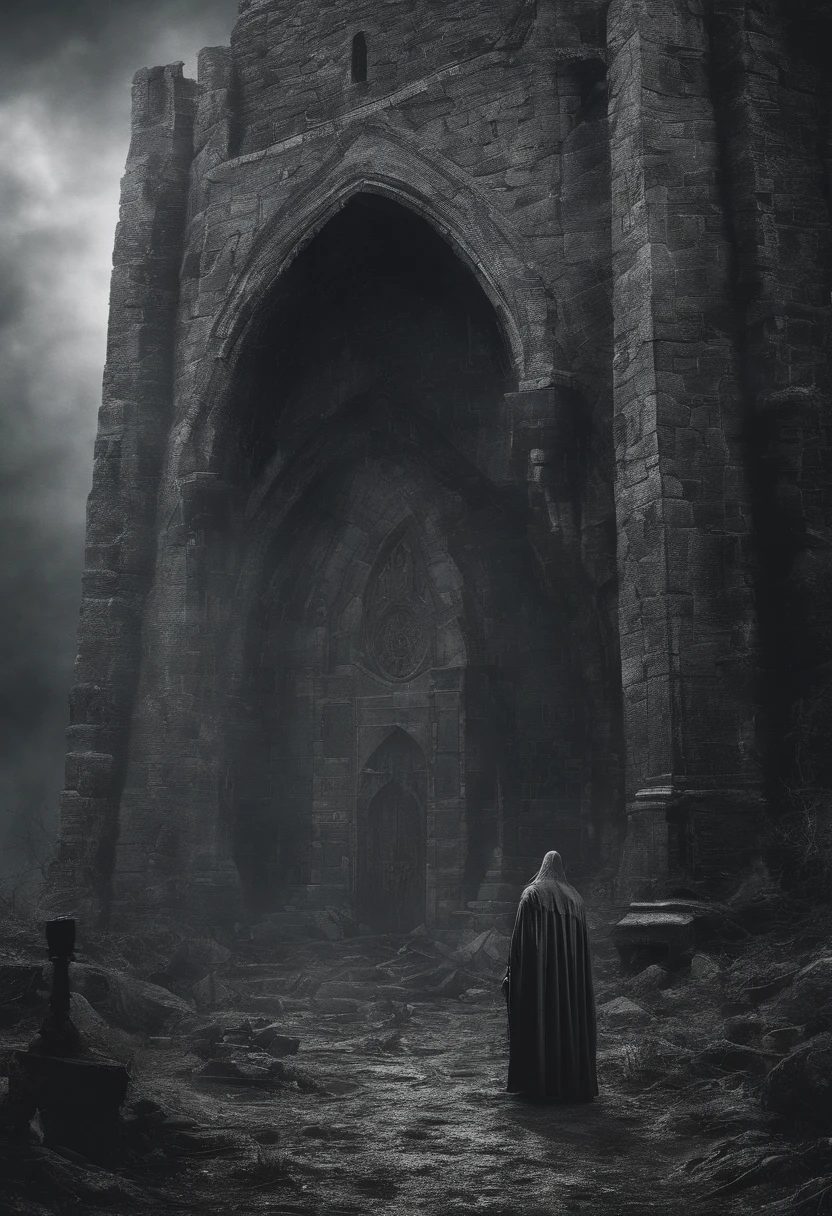 the fear represented in scenes from the ancient past of men who lived in the middle ages