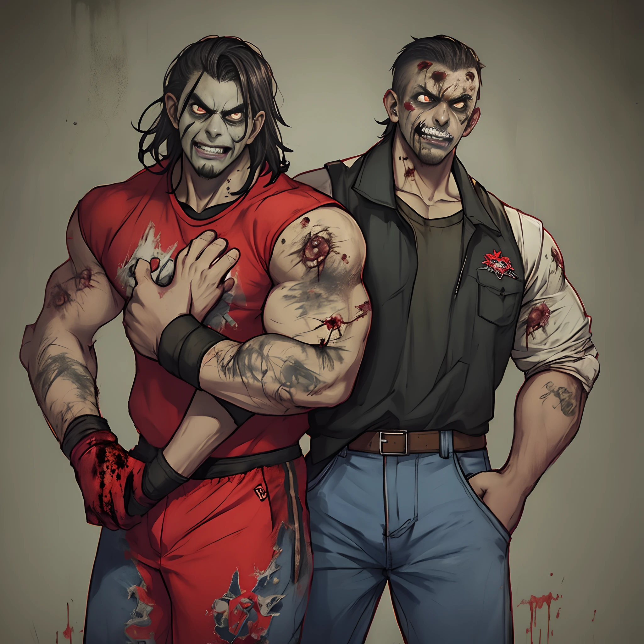 Zombie pro wrestler sinister