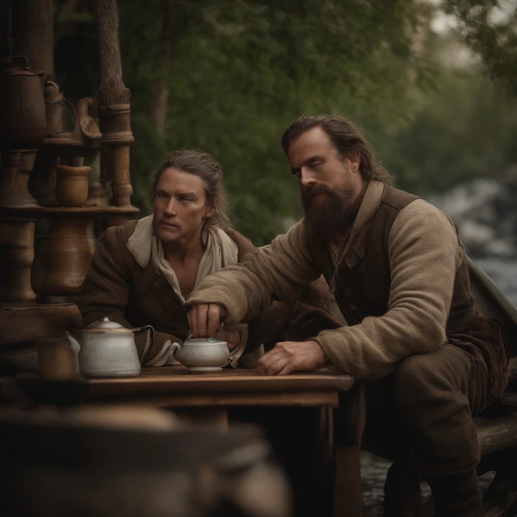 a legend about French sailors who in the 16th century were cured of scurvy by consuming tea made from the bark of the maritime pine