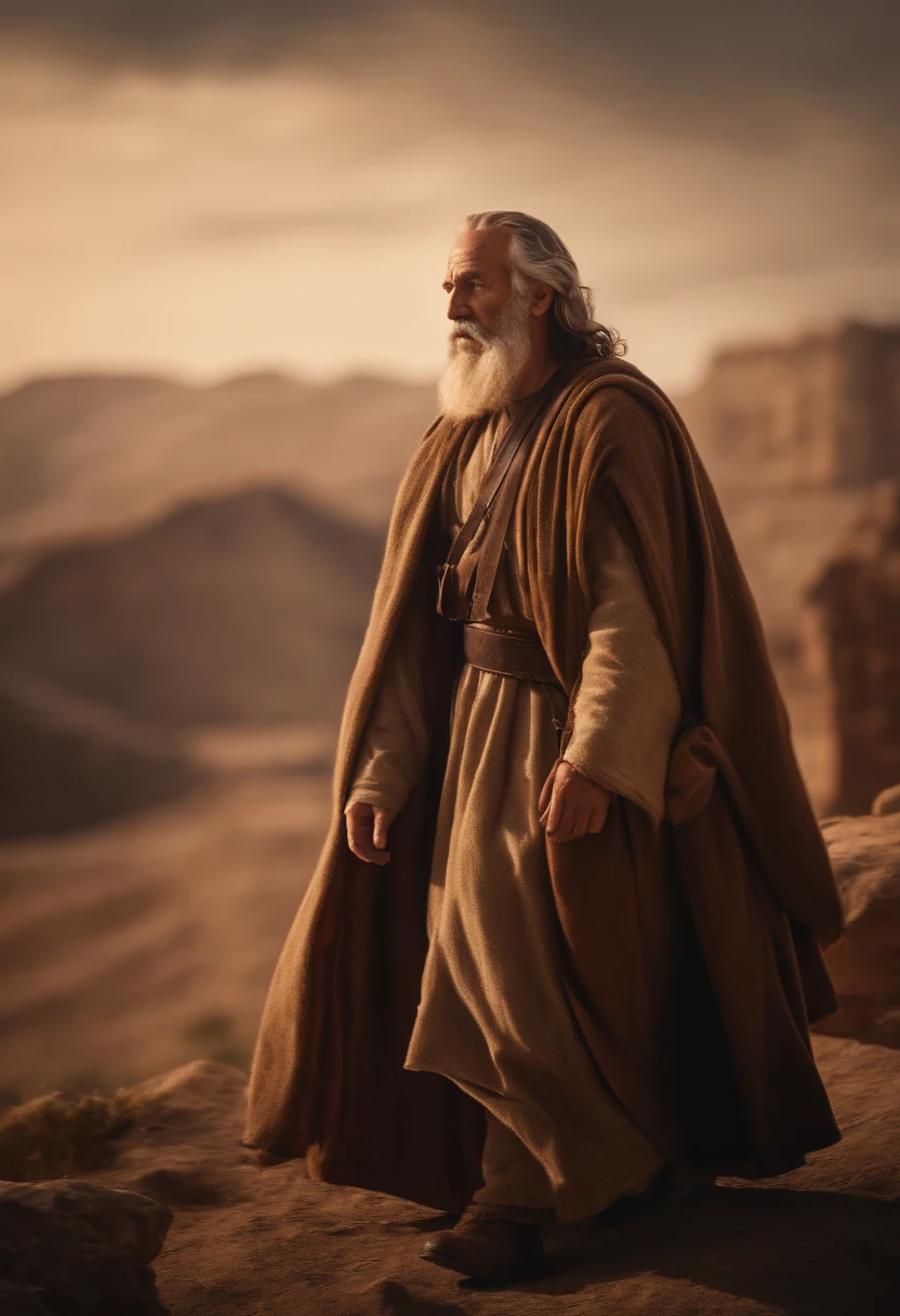 Abraham Father of the Nations Bible Character Realistic Image 8k