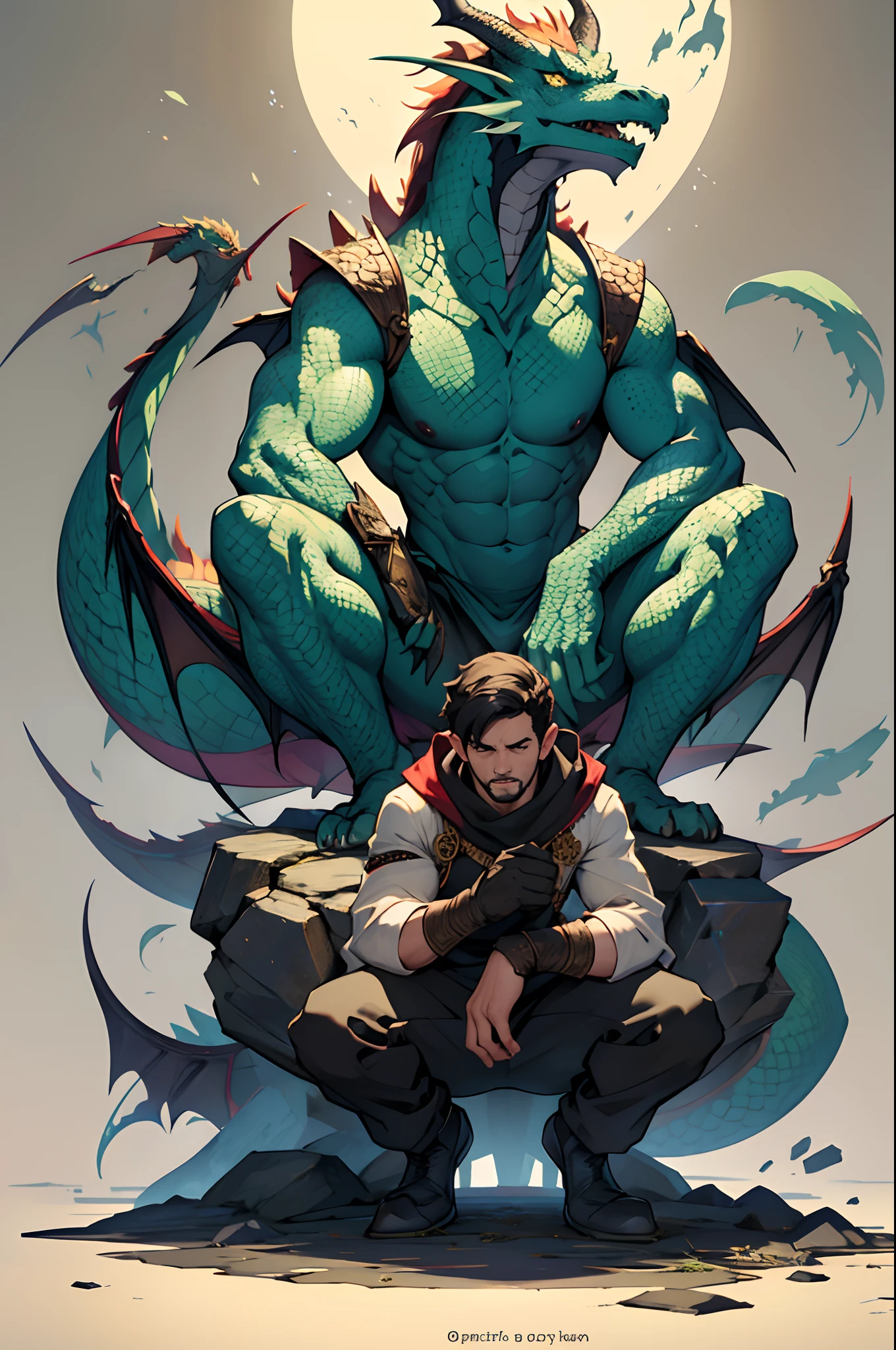 The Guard Drake is a reptile, Created from dragon scales through a strange and creepy ritual. After proper training, the Drake becomes obedient, A faithful and excellent watchdog, that can execute simple commands.
Gifts of the Dragons. ritual, to create the Sentinel Drakes was originally developed by the cult of Tiamat, but it also spread to other groups quite versed in magic and associated with dragons. The help of the dragon is necessary for the successful performance of the ritual and the dragon, Usually, Provides his help as a reward to his allies or admirers.
The ritual lasts several days and requires 10 pounds of fresh dragon scales (Gifted by the Dragon), Plenty of fresh meat and an iron cauldron. When the Process Is Complete, An egg the size of a halfling emerges from the cauldron and hatches within a few hours.
Eager to learn. Newly hatched Sentinel Drakes remember the first creature that feeds them (Usually, That's the one, Who will teach him?), creating aggressive, but a trusting relationship with him. Guard Drakes are fully grown within two to three weeks and can be trained during this period. They can be trained to do exactly the same thing, Like guard dogs.
The Guard Drake resembles a dragon, from the scales of which was created, but he's wingless, More squat and muscular. Drakes cannot breed and their scales cannot be used to craft new Sentinel Drakes.