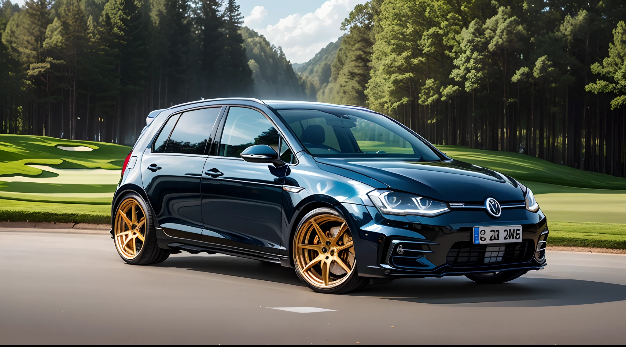 golf mk4 prata rebaixado