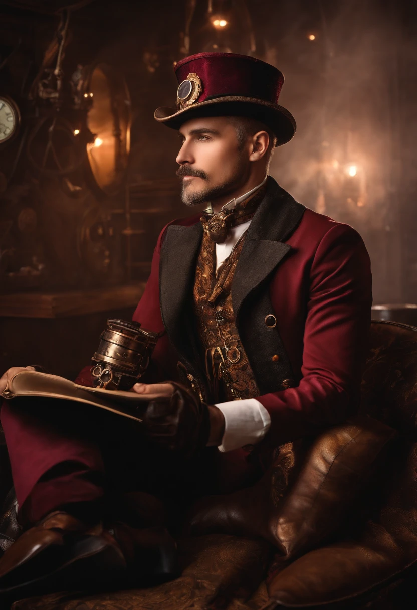 Steampunk man