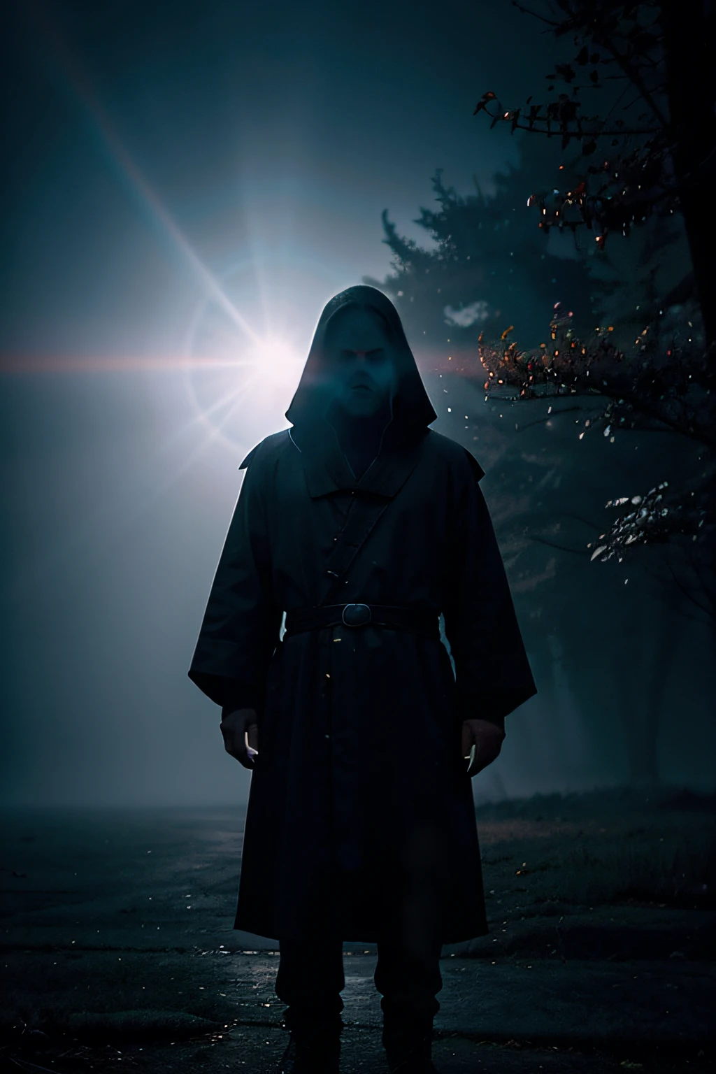 In infrared matrix strange anxious world a wizard make a trek in a mist of color pigment shadow