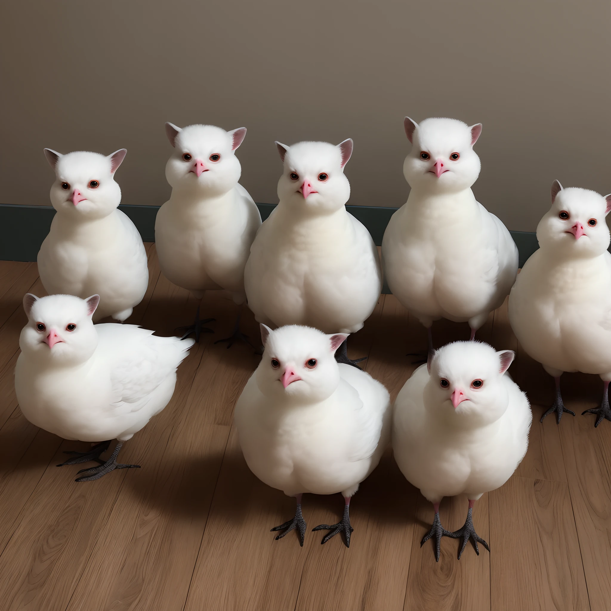 4 professoras pombas