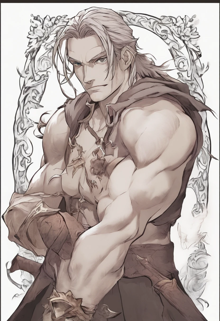 (32k) Homem, musculoso, rosto fino, fundo negro, pele super detalhada, rosto super detalhado, sombrancelha grossa, cabelo preto, com roupa de couro, personagem de anime, serious face, adulto, cabelos curtos