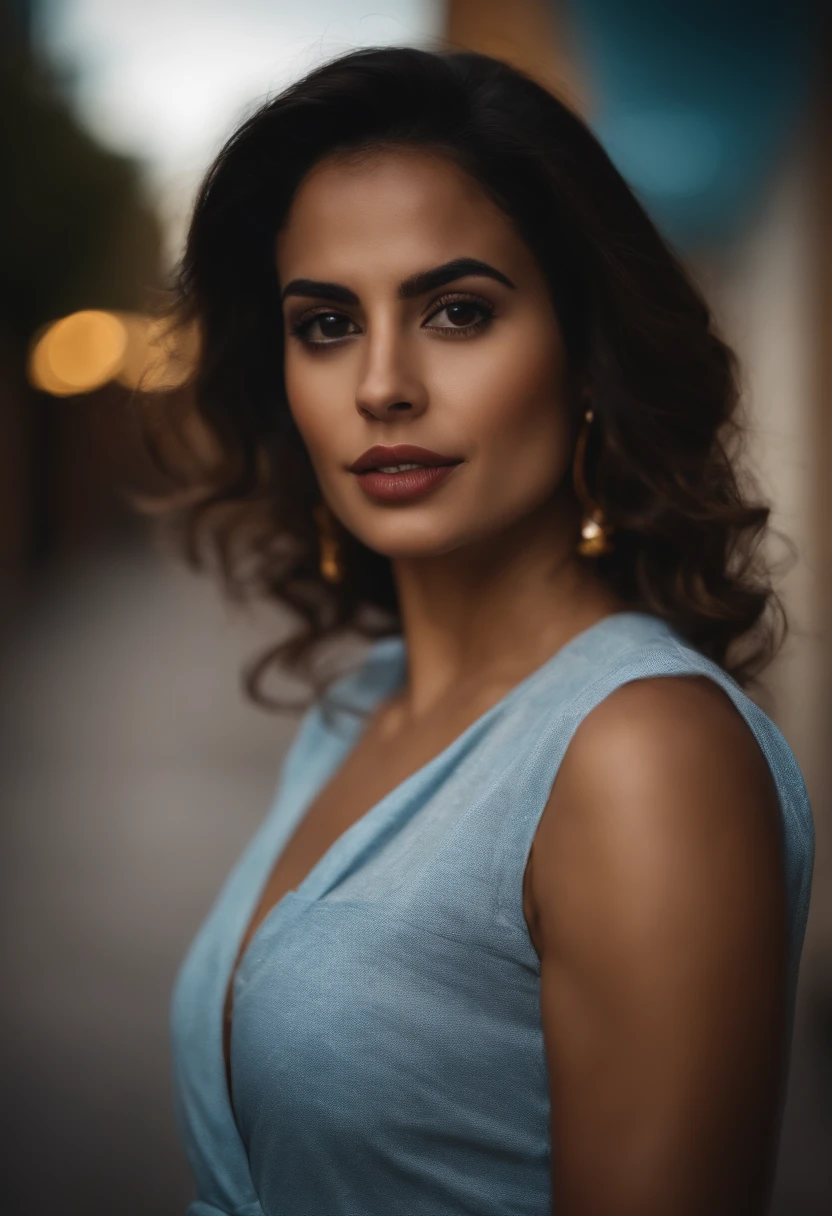 Retrato de una chica sexy latina cubana
