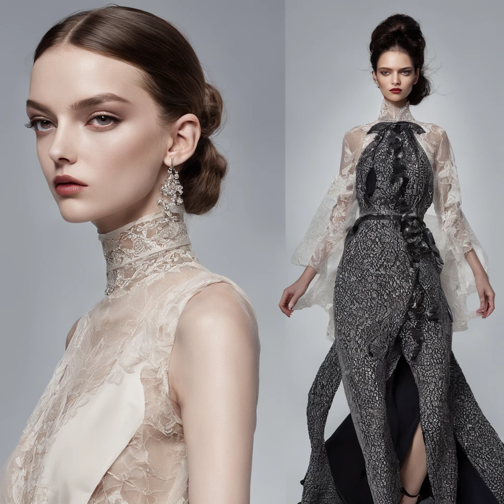 Desfile de moda versase, Dior estilo sensual moderno