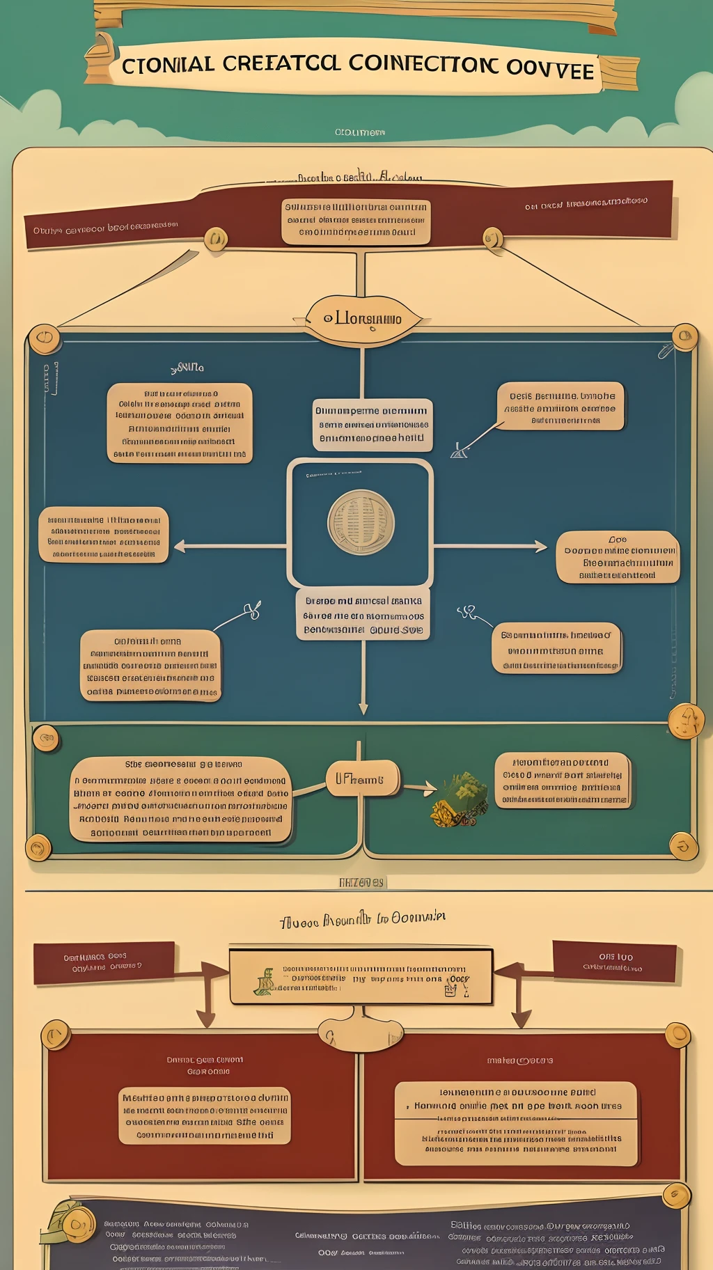 Create a concept map on top of logical connectives