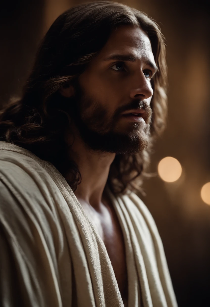 JESUS ​​CHRIST SON OF GOD LOOKING TO THE SIDE