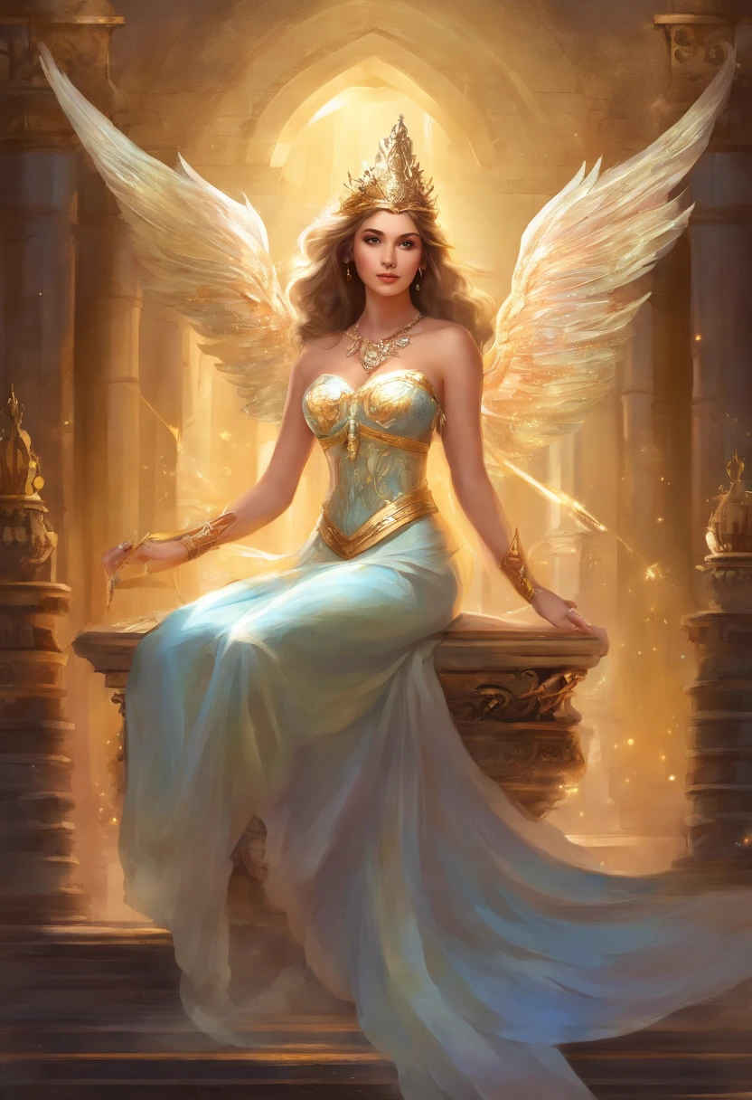 Masterpiece), Best quality, expressive eyes, Perfect face, 1 girl, only, Princess of ancient Ukraine, 20 years old, pubic hair, medium breasts, big hips, Glamorous, seductive, well-built, Dark royal place , innocent, Furthermore, delicate, portrait, Cold light, frontal, Natural posture, Proportional body, Perfect body figure, epic, epic, myth, royal, Metallic light, regal, nobility, Sitting on the throne, legs open,