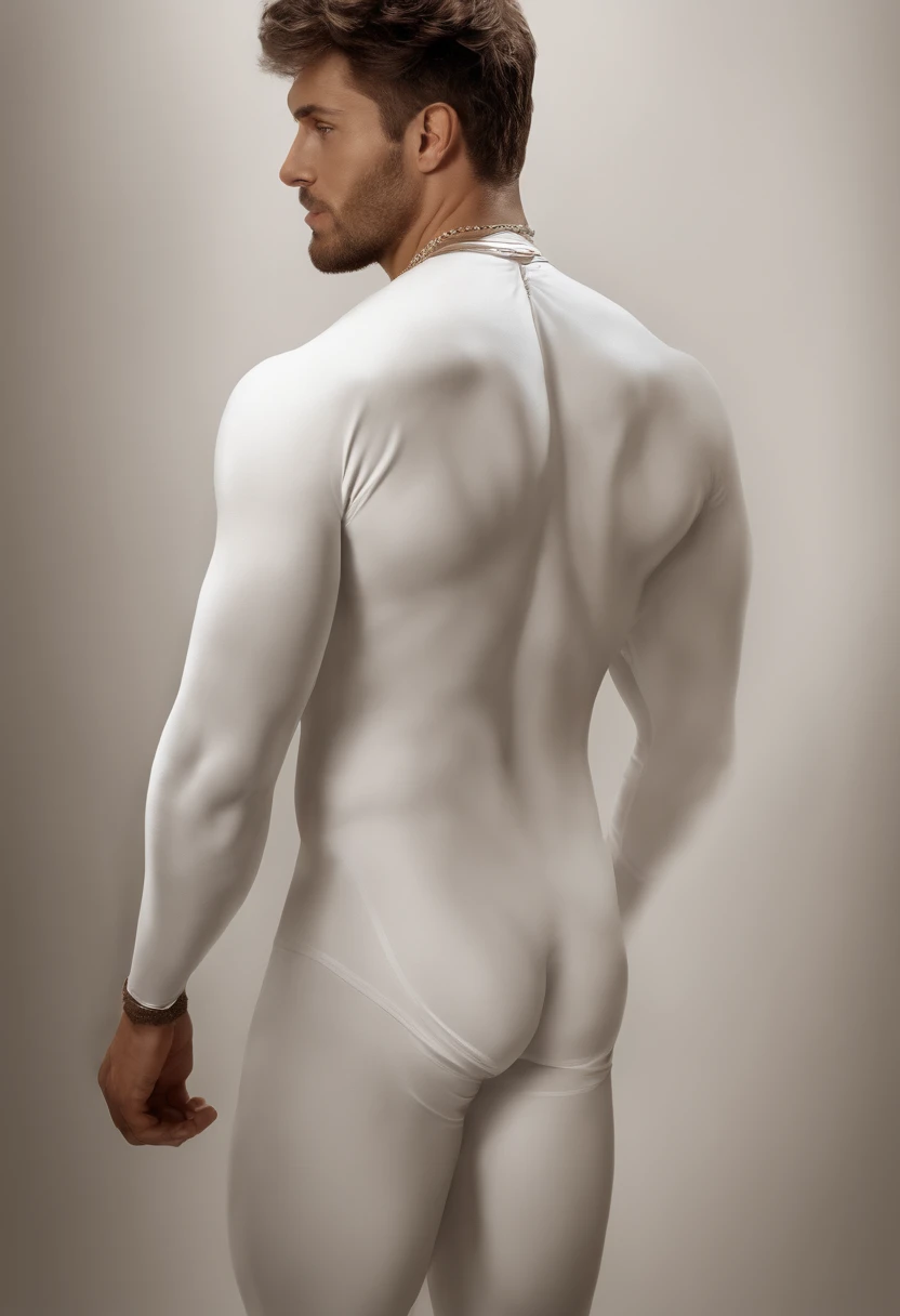 (Dois homens com olhares atraentes, olhos azuis penetrantes, Well-built bodies, adornado com tatuagens, not shirt, sentados com as pernas bem abertas, noticeable bulge on his white clothes, retratando uma cena gay dentro de casa. The environment is loud and spacious. The artwork should be ultra-detailed to capture the intricate features of men's faces and bodies. O realismo do retrato deve ser aumentado com um fator de 1.37. The overall style should focus on vivid realism.)

【material】retrato, Realistic:1.37
【Principal de tela】Dois homens com olhares atraentes, olhos azuis, athletic bodies, Tatuado, Sem camisa, pernas bem abertas, bulge in white clothes, cena gay, Interior, alto
【qualidade de imagem】(best quality, ultra-detalhado, Realistic:1.37), vivid colors
【Artistic style】retrato, vivid realism