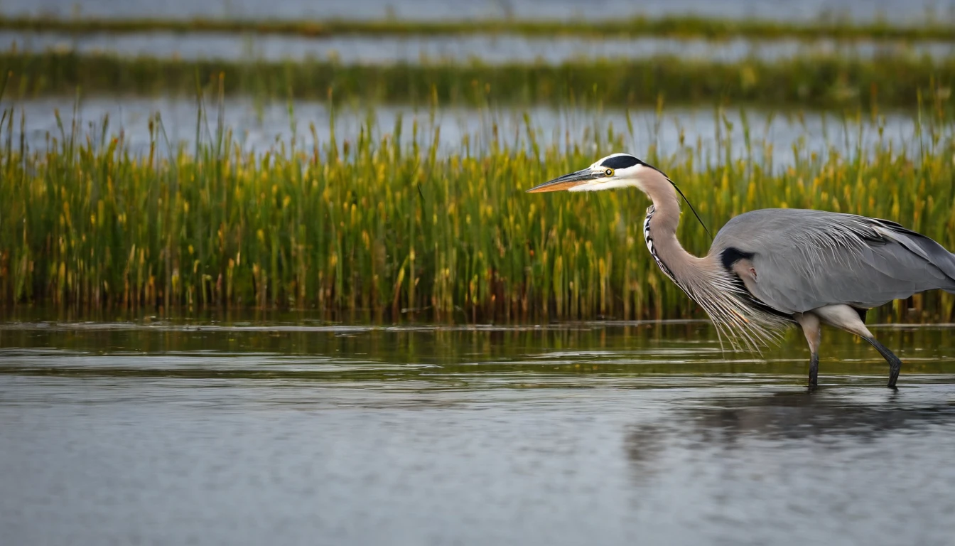 "What shall I say?" said the heron in a sad voice. "Something terrible is going to happen." "What's that?" asked the crab anxiously. "When I was going here this morning