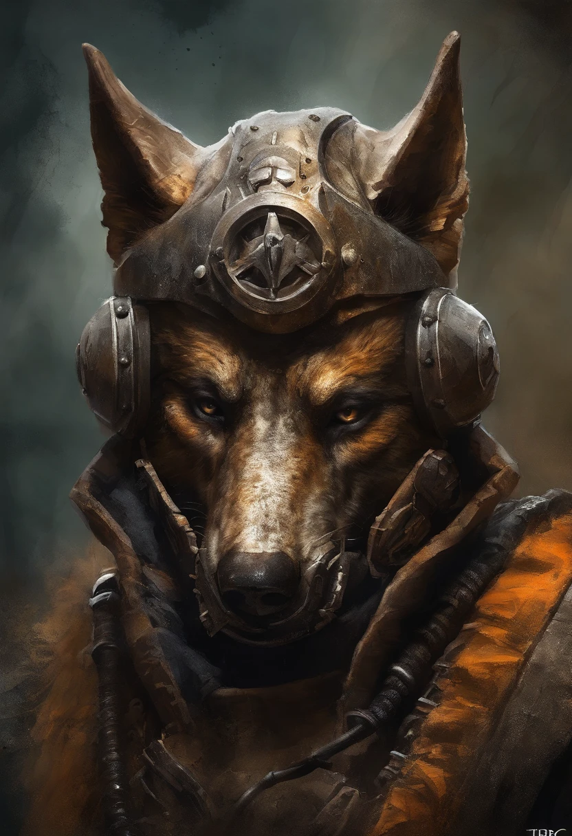 maximum quality, dramatic lighting, menacing pose, fierce expression, epic atmosphere, (((wolf head shaped helmet))), (((tiro de corpo inteiro))),um lobo feito de metal, ciborgue, estilo cyberpunk, mechnical, ((detalhes intrincados)), HDR, ((detalhes intrincados, hiperdetalhado)), incandescent bulbs, Cinematic Shot, vinheta, bokeh efeito beckground, (Caninos), (tiro de corpo inteiro).