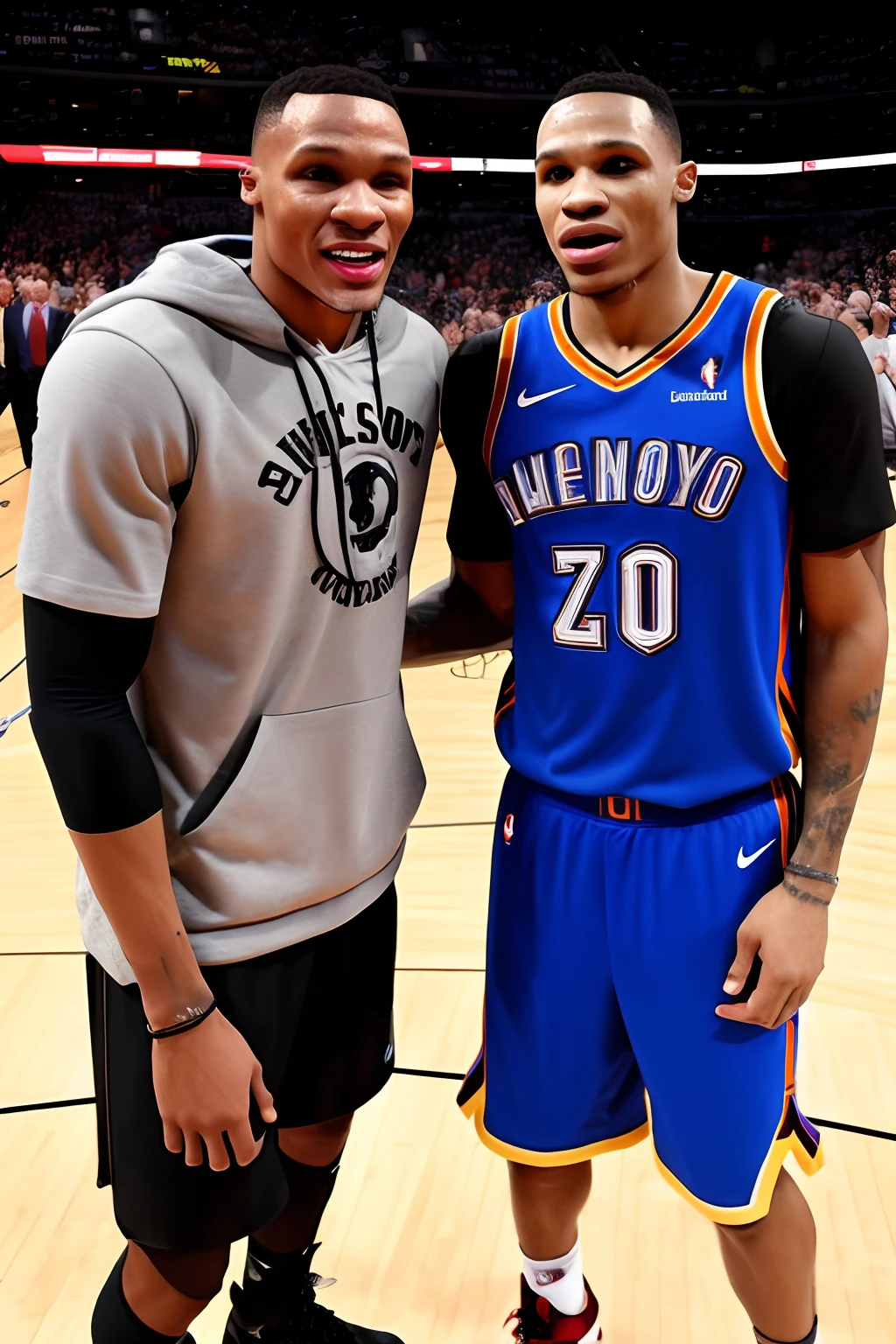 Rick grimes and Russell Westbrook
