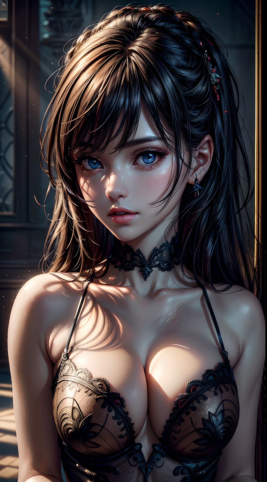 masterpiece, best quality, high quality, high definition, high quality texture, high quality shadow, high detail, beautiful detailed, fine detailed, extremely detailed cg, detailed texture, a realistic representation of the face, realistic, colorful , delicate, cinematic light, side light, Lens Flare, Ray Tracing,tailed beautiful delicate face, detailed beautiful delicate eyes,