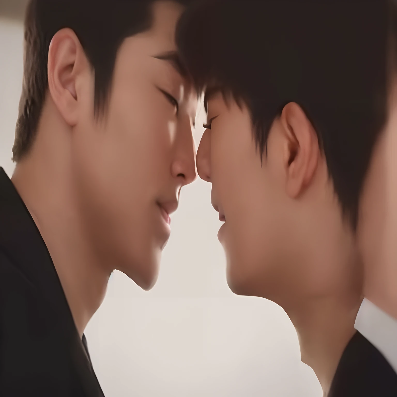 Two boys kissing，Bathhouse，Raised sexy