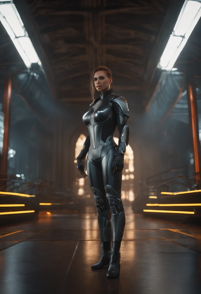 ((Best quality)), ((masterpiece)), (detailed:1.4), 3D, an image of a beautiful cyberpunk female,HDR (High Dynamic Range),Ray Tracing,NVIDIA RTX,Super-Resolution,Unreal 5,Subsurface scattering,PBR Texturing,Post-processing,Anisotropic Filtering,Depth-of-field,Maximum clarity and sharpness,Multi-layered textures,Albedo and Specular maps,Surface shading,Accurate simulation of light-material interaction,Perfect proportions,Octane Render,Two-tone lighting,Wide aperture,Low ISO,White balance,Rule of thirds,8K RAW,