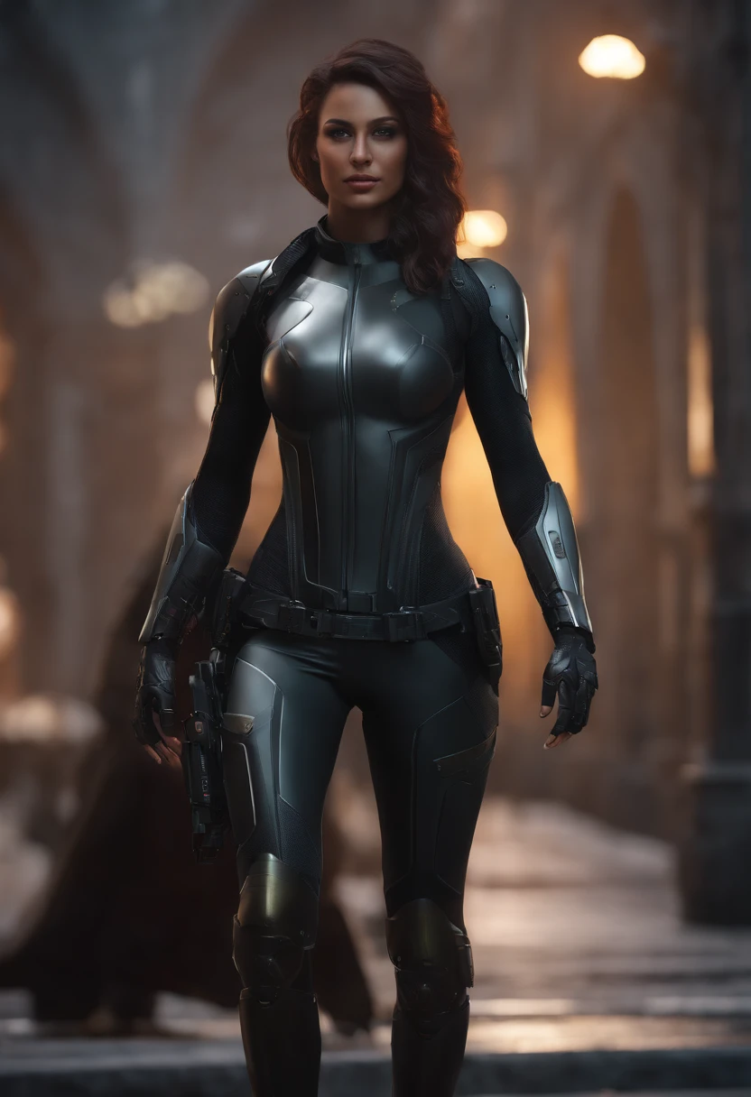 ((Best quality)), ((masterpiece)), (detailed:1.4), 3D, an image of a beautiful cyberpunk female,HDR (High Dynamic Range),Ray Tracing,NVIDIA RTX,Super-Resolution,Unreal 5,Subsurface scattering,PBR Texturing,Post-processing,Anisotropic Filtering,Depth-of-field,Maximum clarity and sharpness,Multi-layered textures,Albedo and Specular maps,Surface shading,Accurate simulation of light-material interaction,Perfect proportions,Octane Render,Two-tone lighting,Wide aperture,Low ISO,White balance,Rule of thirds,8K RAW,