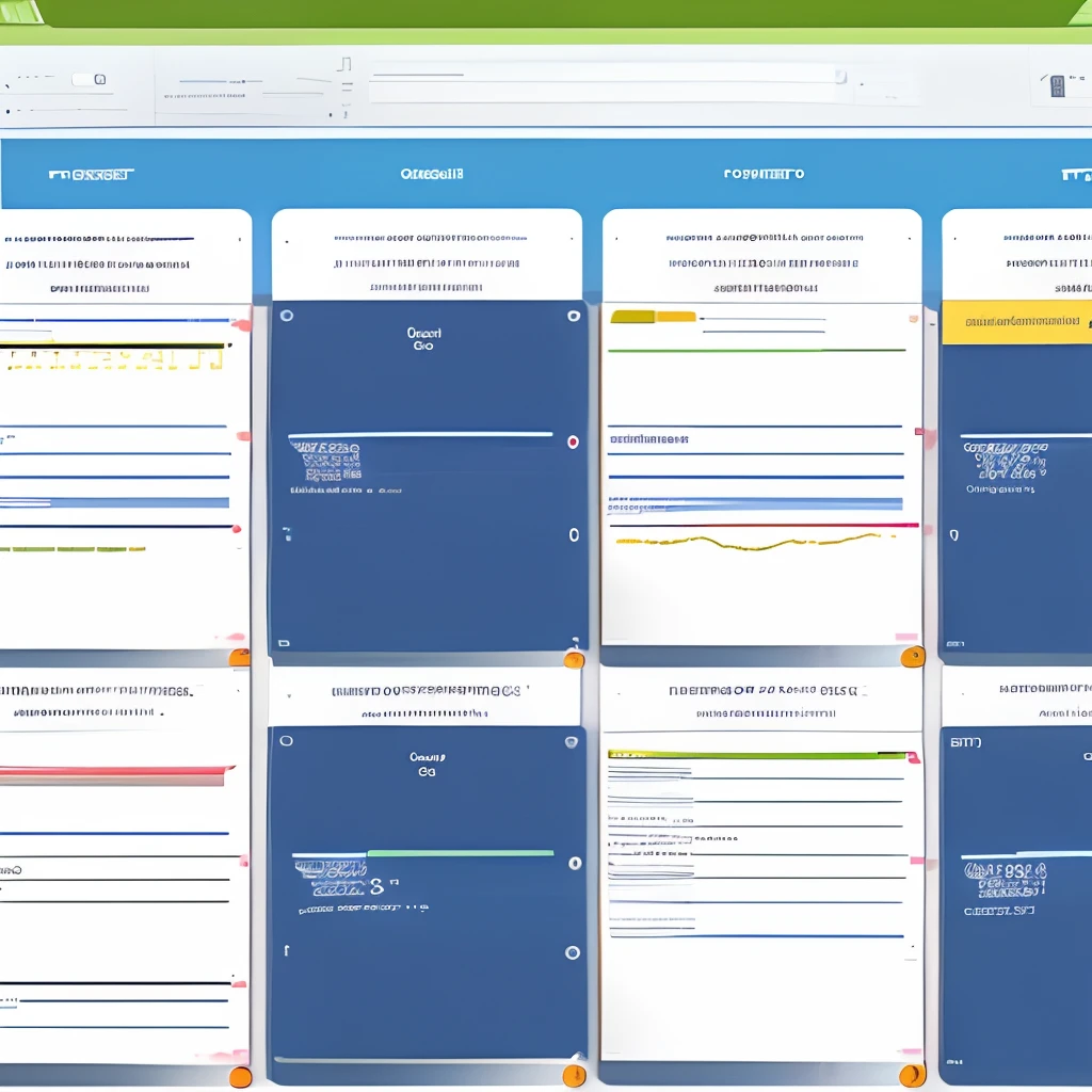 Make me a picture of a program platform to measure stress and anxiety levels and the designer has to be in white colors, azul e amarelo.