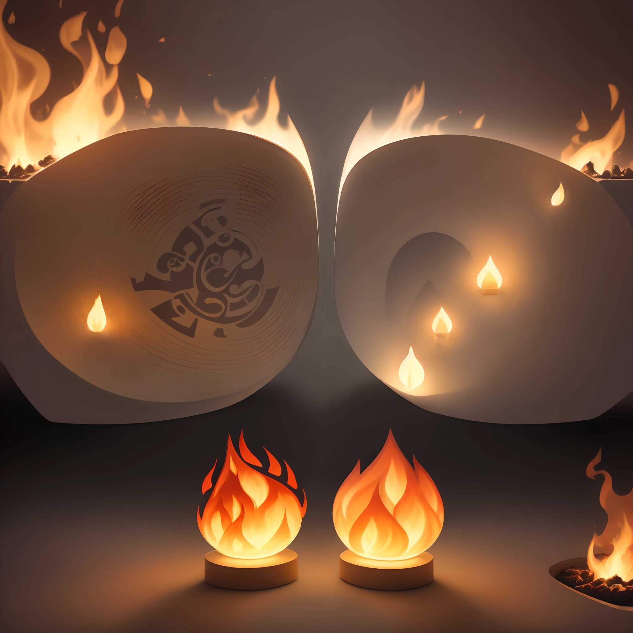 Logo for Light in the Mind and Fire in the Heart.