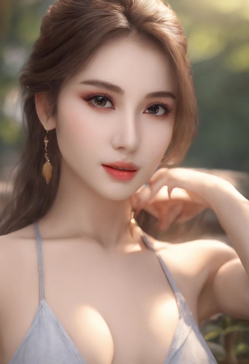 (best quality,4k,8k,highres,masterpiece:1.2),ultra-detailed,realistic,beautiful detailed eyes,beautiful detailed lips,extremely detailed eyes and face,long eyelashes,Japanese girl,beautiful young woman,thin body,short jeans shorts,cropped top,navel,piercing on navel,big breasts,curvaceous body,lovely background,soft lighting,natural colors