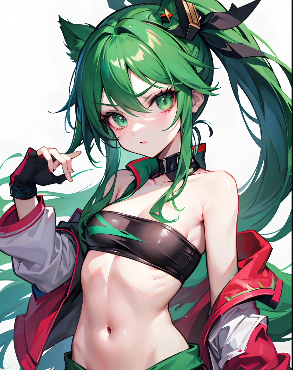 bared chest, 1 bare chest, little breast, ninja clothes, Akali, Akali League of Legends, Akali mask, Small boobs tits, little breast, Asian