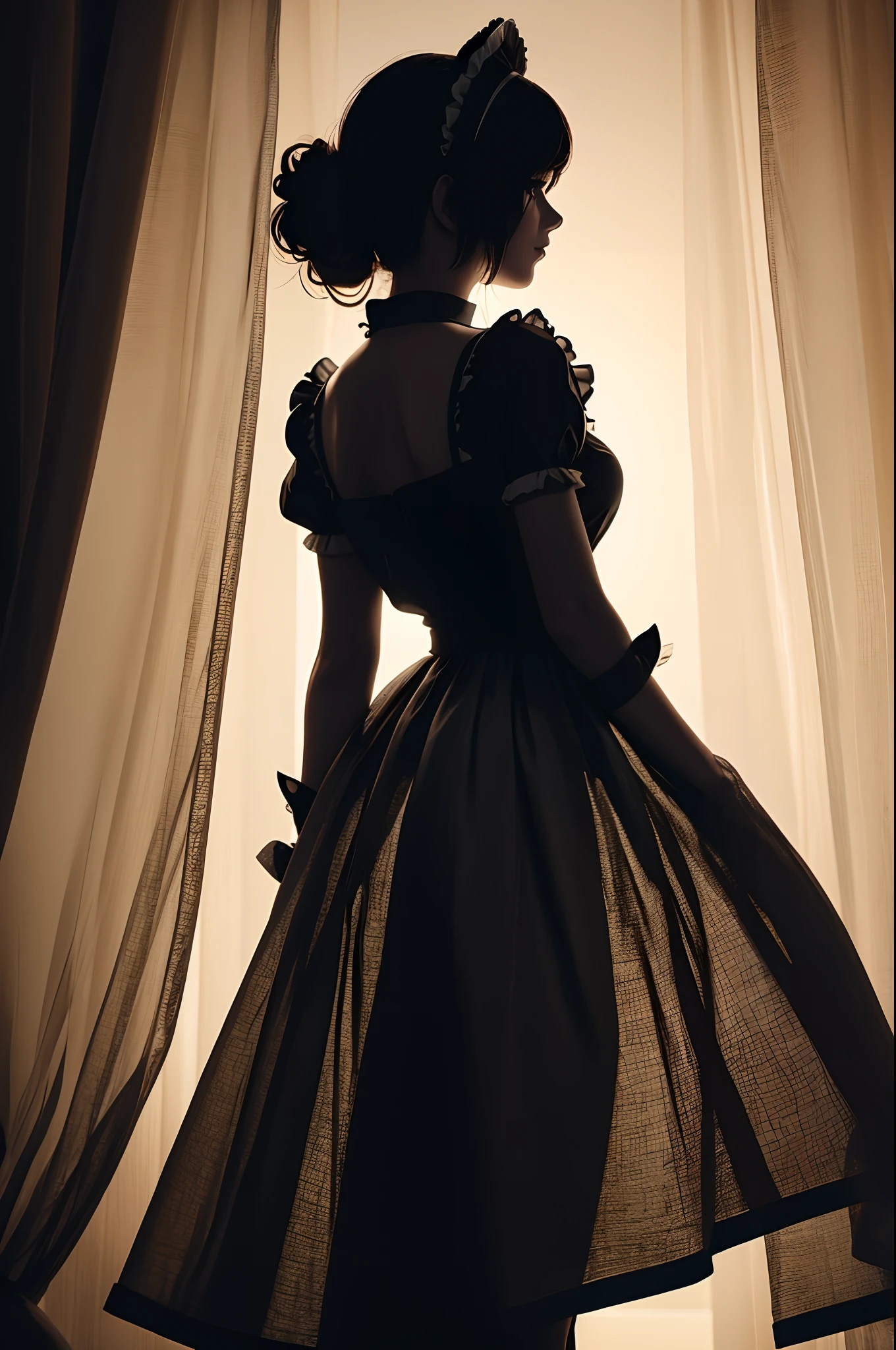 silhouette Maid
