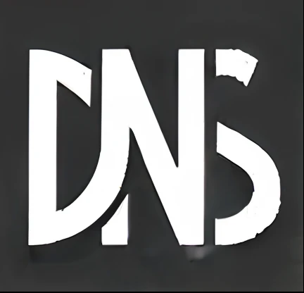 The DNS logo is shown on a black background, Ds, logotipo para uma rede social, foto de perfil do discord, devianart e cgsociety, dnd), avatar para o site, logotipo sem texto, business logo, vestir, dnd, Dan dos Santos, logotipo arrevestirdado, single logo, ambiente encantador, logotipo, Desconfiado, dndbeyond