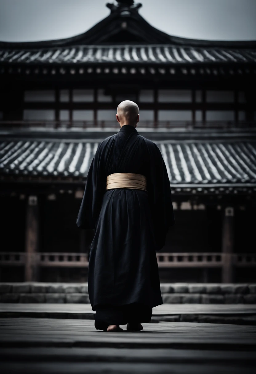 The person is at the center、That person is、He is a high-ranking monk of the Kamakura period。