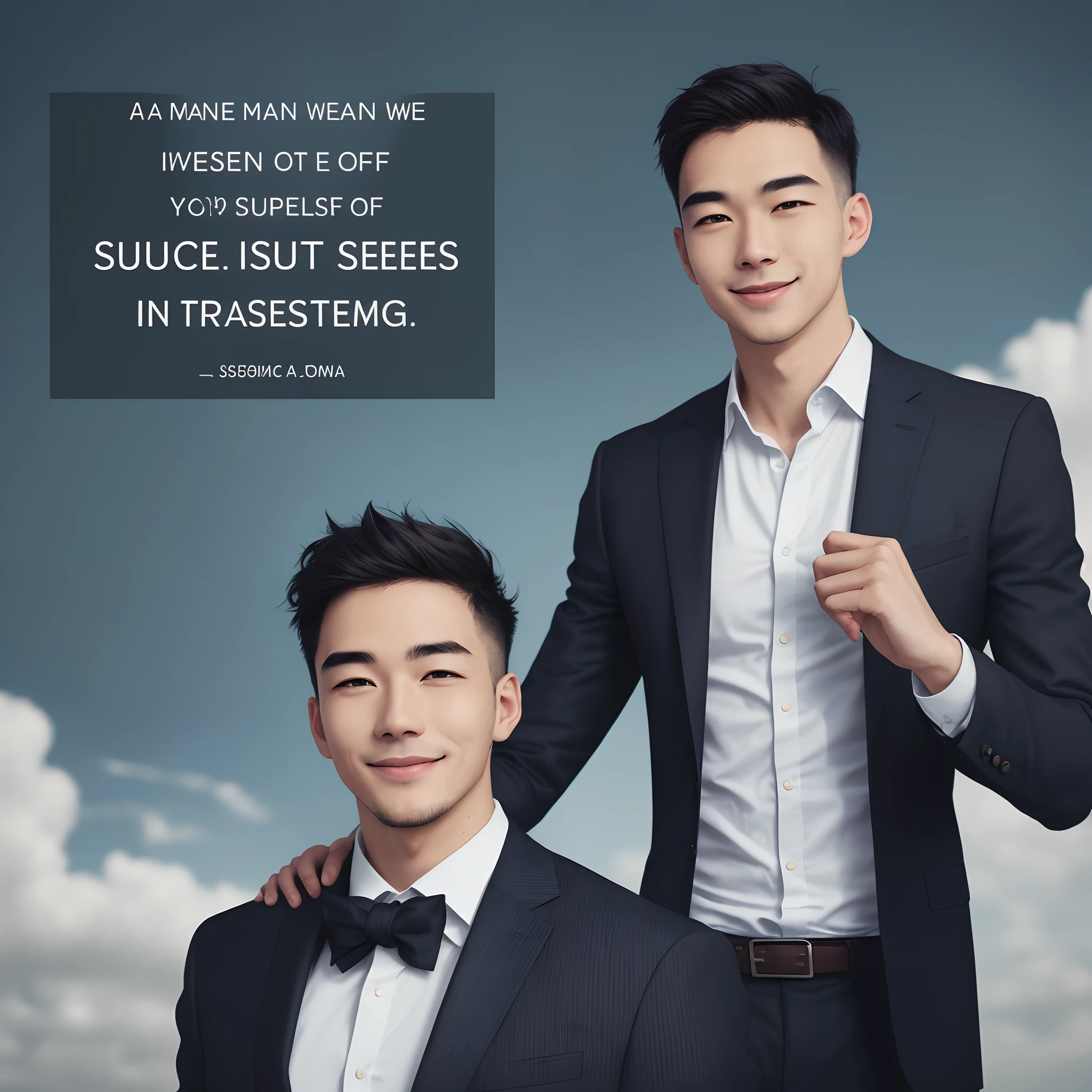 A man who succeeds in investing