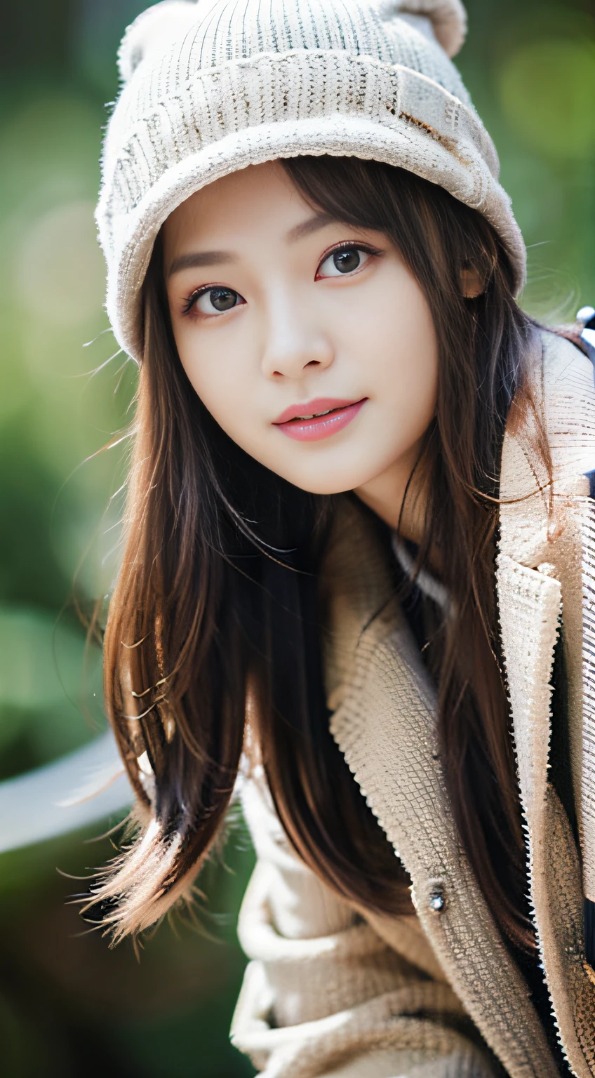 (32K,high-detail,high detal,hight resolution,highdensity,独奏,Lori:1.3),(Realistic people,Live action,A detailed eye,High resolution eyes,Fine eyes,Eyes that look like they are alive,beautiful dark blue eyes,Fishing eyes,Detailed lips,Crystal clear white skin,detailed realistic faces:1.3),(Japanese ido,Korean Idols,model in Japan,Korean models,Korean K-Pop Female Idol:1.2),(with a flushed face,natural make up,a necklace,piercings,Navel piercing:1.4)(Cargo pants,Colorful tops with oversized silhouettes,Large size outerwear,long boots,Knitted hats,Mode-based beautiful eye casual:1.6),(well-shaped breasts,Pink hair:1.5),(Young but very beautiful Korean16 years old little girl,Cool eyes,little smiling,facing back,turned around,Looking at the camera,Fashion Leader,fashion modell,Skin that looks yellow,Unforgettable eyes,Her eyes are too beautiful,I want to go to Paris Collection..,Cutting-edge fashion:1.6)