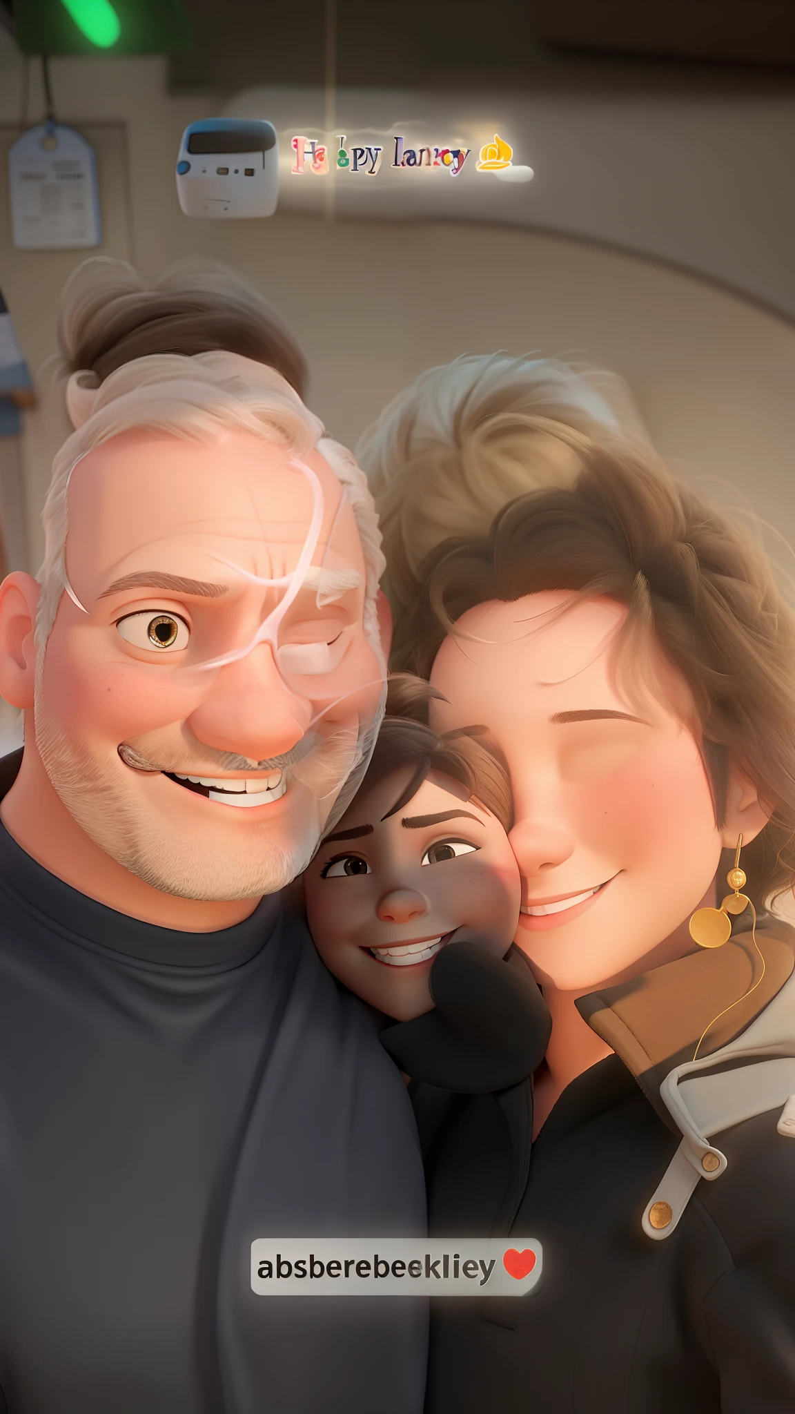 A happy family