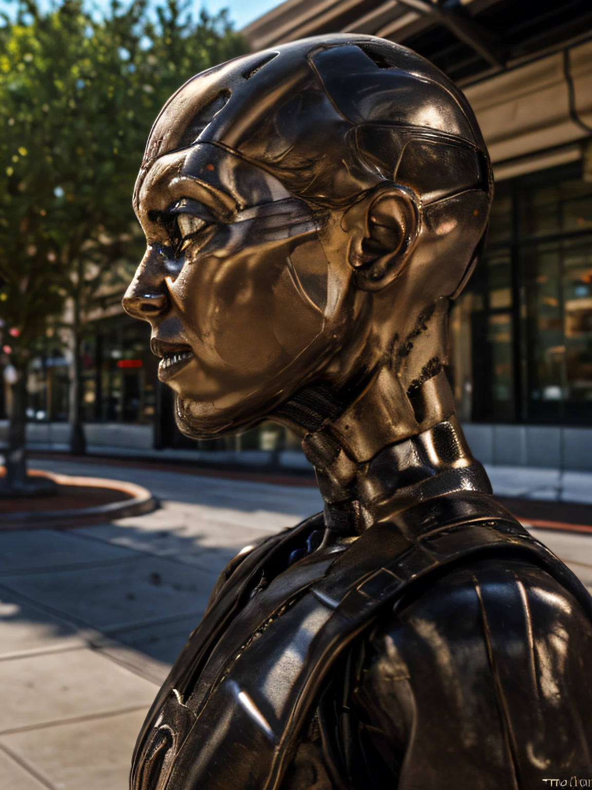Woman statue