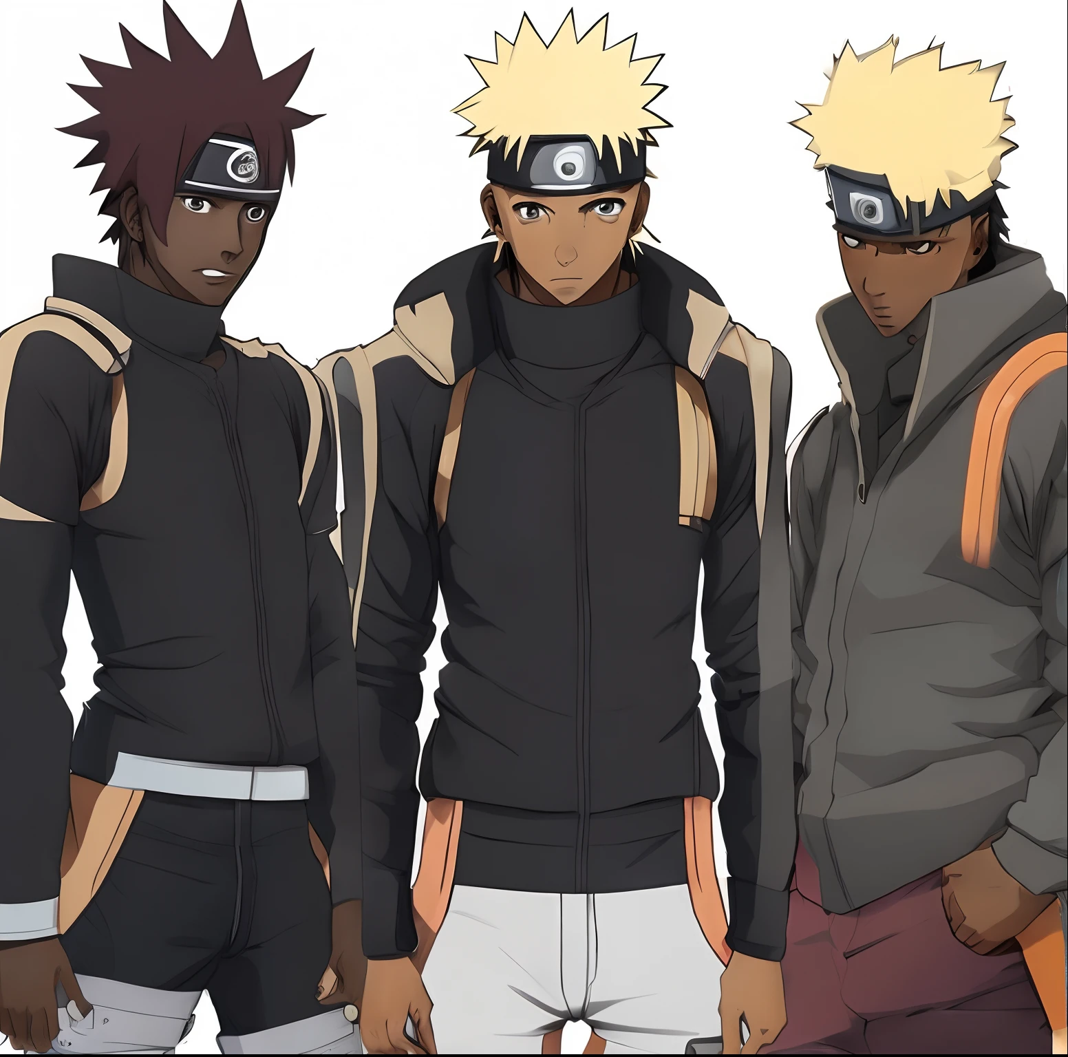 Naruto oc black male