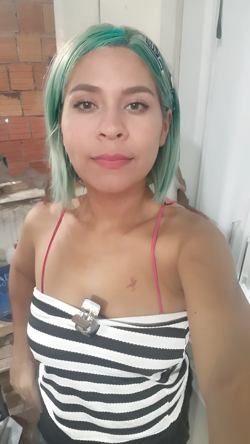Green hair