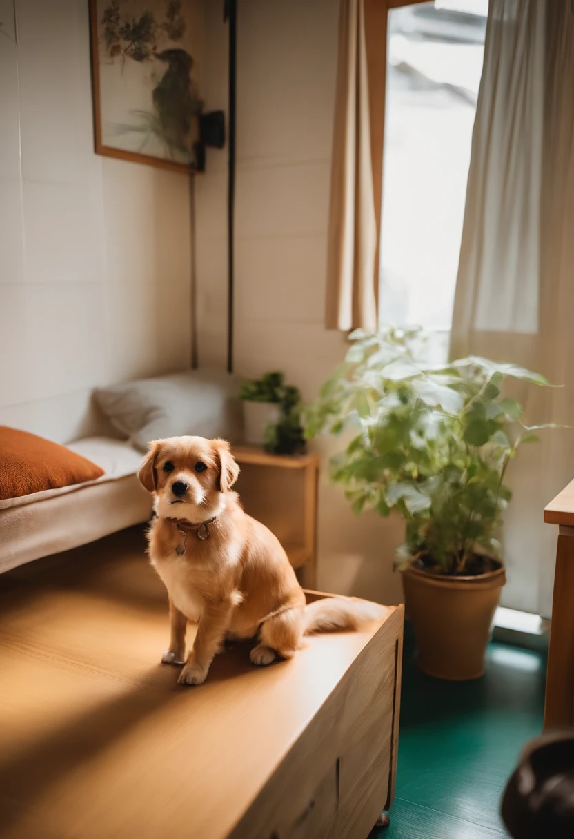 Airbnb in small Tokyo has two pet dogs。The owner has 5 friends in the women's room and a takoyaki patty