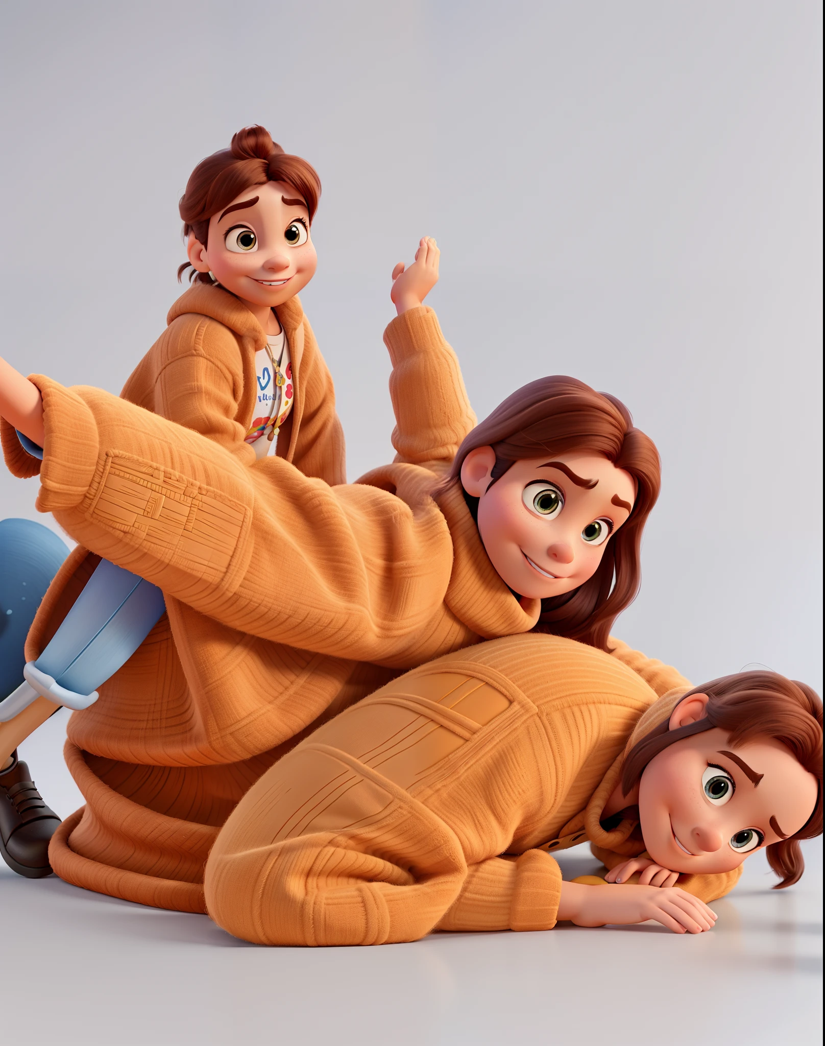 Disney Pixar Style Family , alta qualidade melhor qualidade
