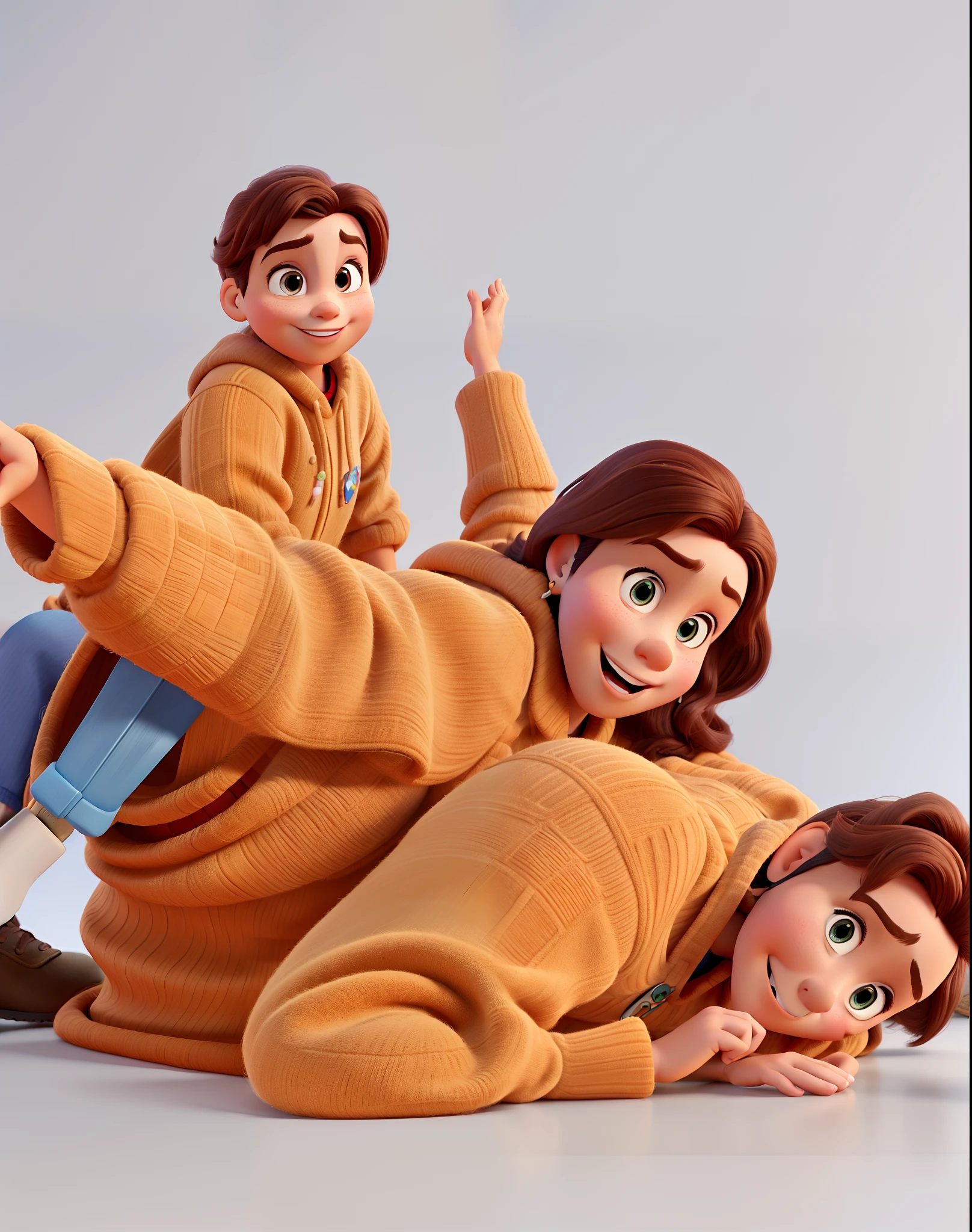 Disney Pixar Style Family , alta qualidade melhor qualidade