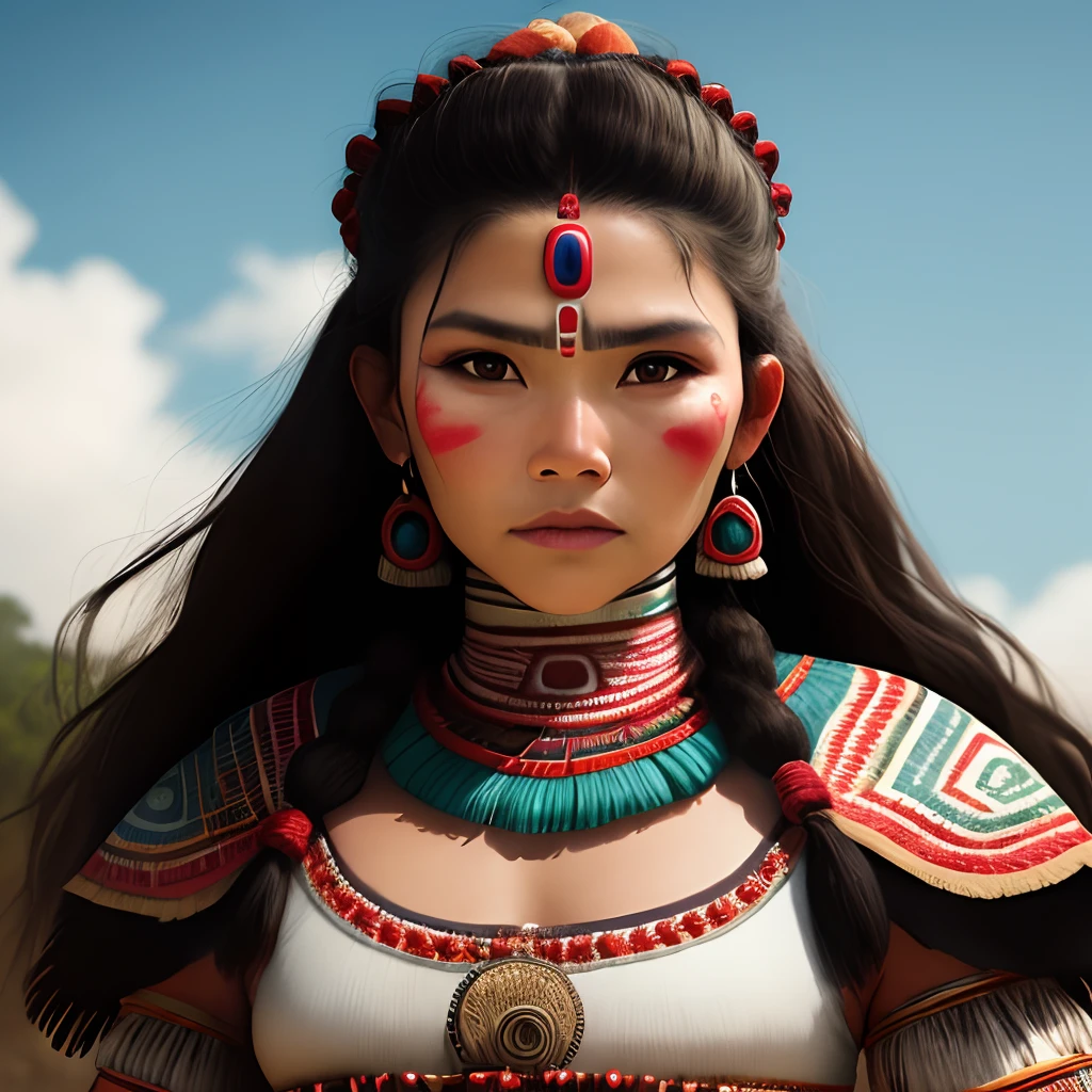 Mayan woman warrior