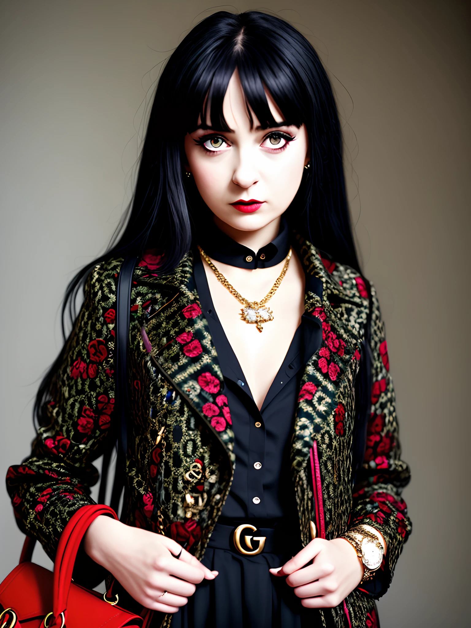 Lydia Deetz bling swag gucci