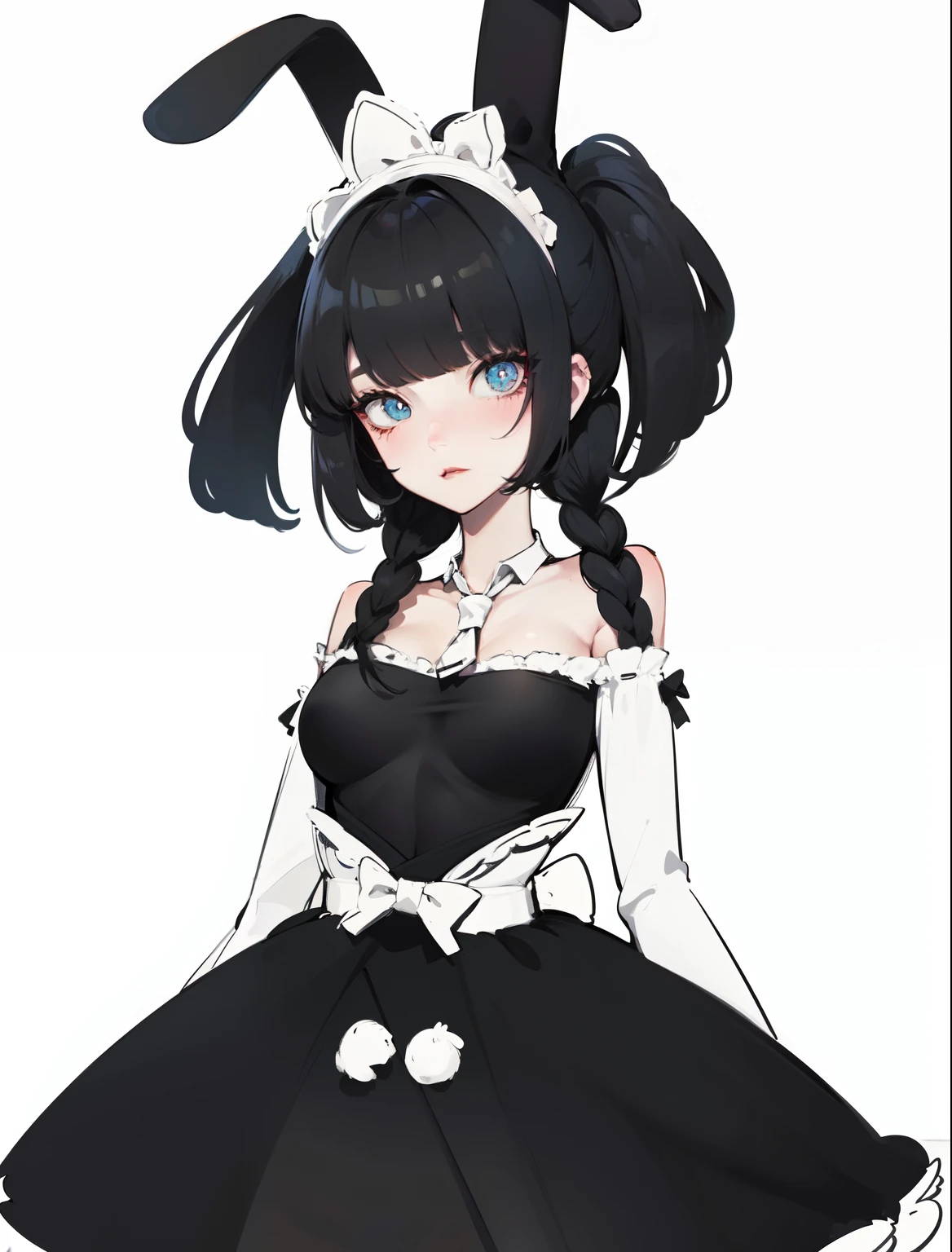 Makima from Chainsaw man fusion with Shikimori from Shikimori not just a cutie, wearing a tight clothes extremely detailed White sleeves, wearing a neck tie, half body shot, body complexion, glossy lips, blushed chicks, extremely detailed face, extremely detailed eyes pupils
